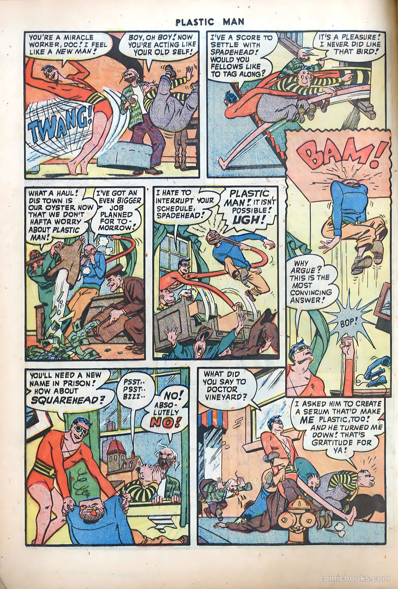 Plastic Man #12 (1948) — page 14 of 52