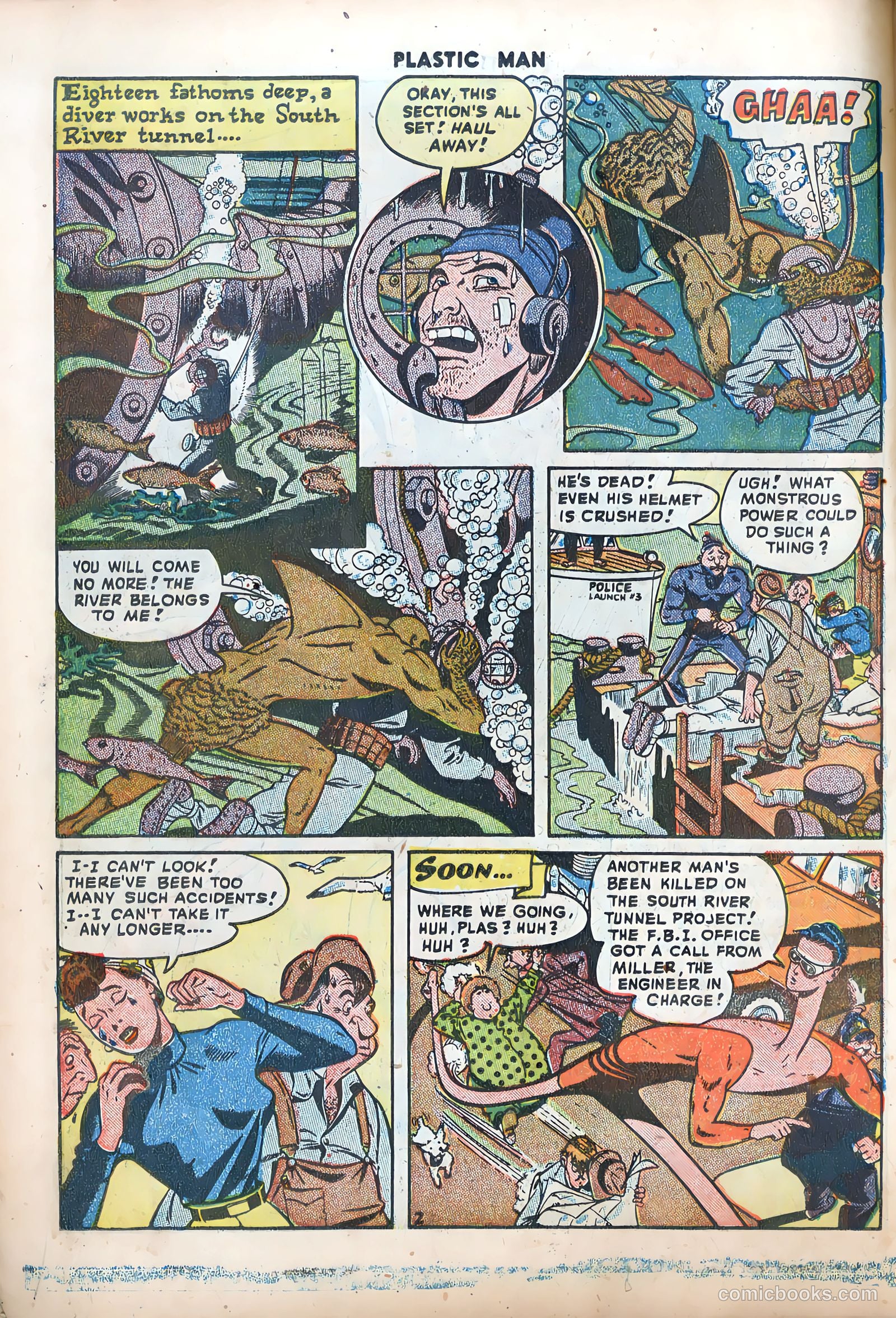 Plastic Man #12 (1948) — page 16 of 52