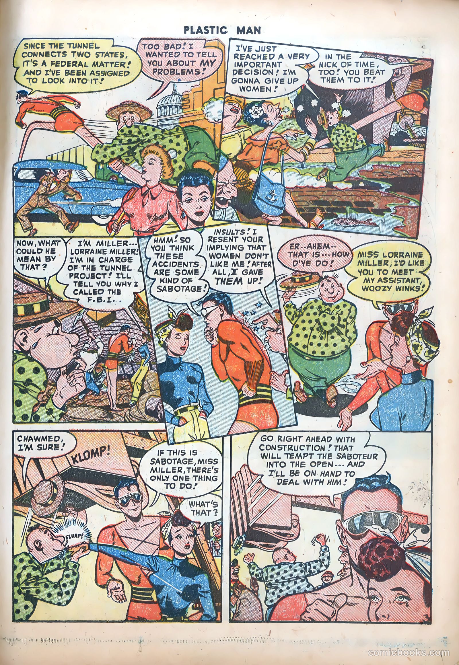 Plastic Man #12 (1948) — page 17 of 52