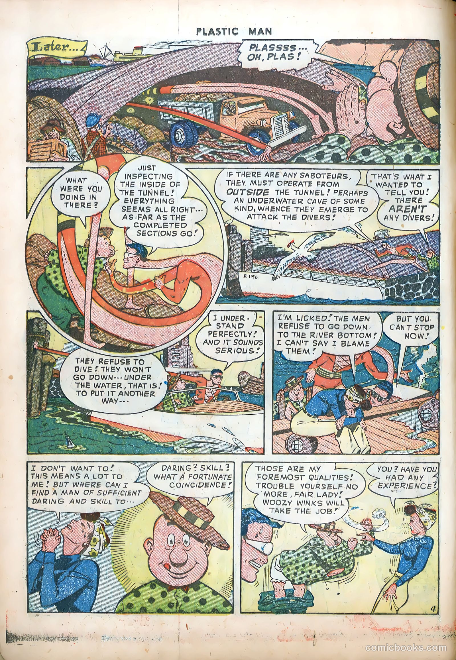 Plastic Man #12 (1948) — page 18 of 52