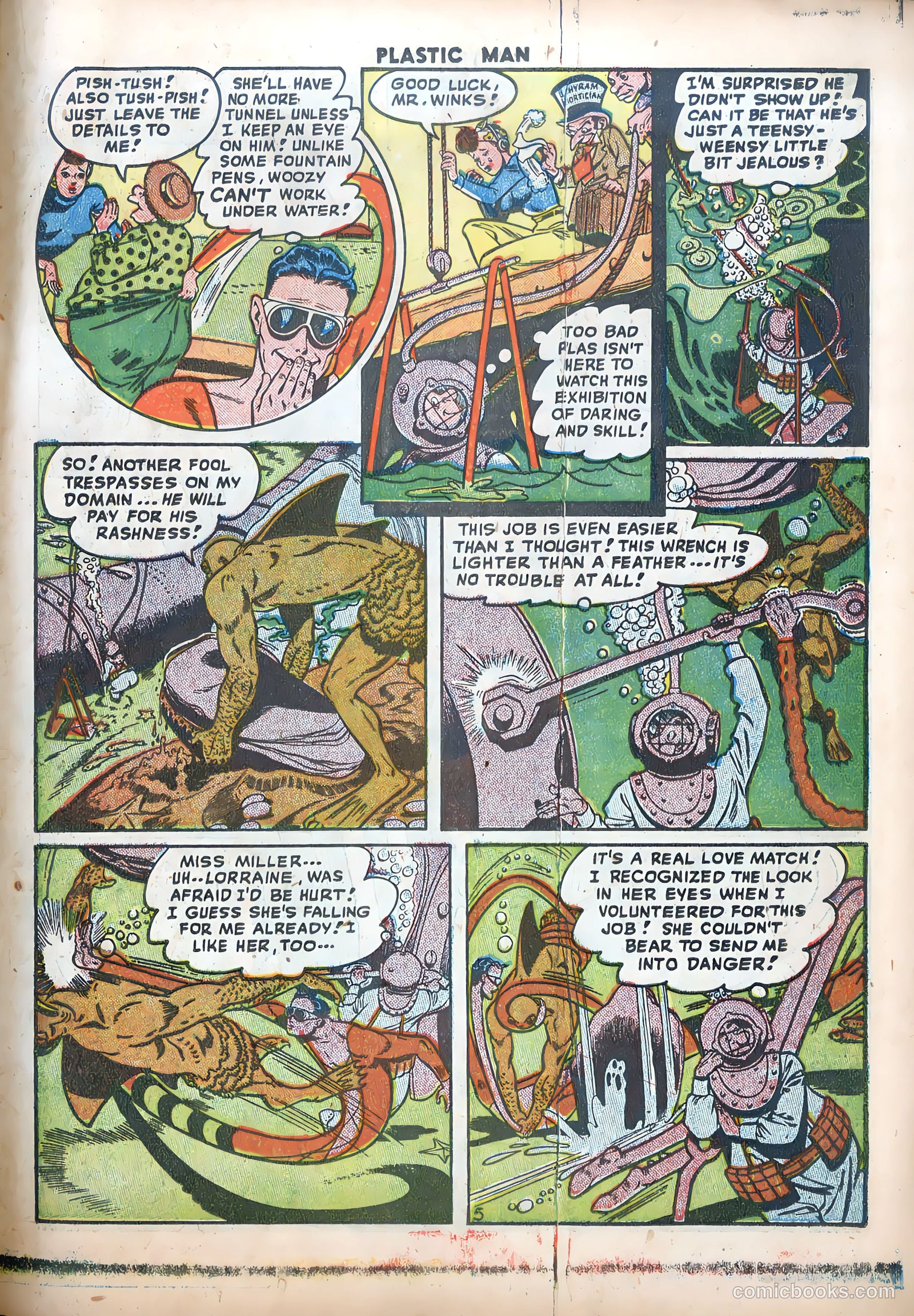 Plastic Man #12 (1948) — page 19 of 52