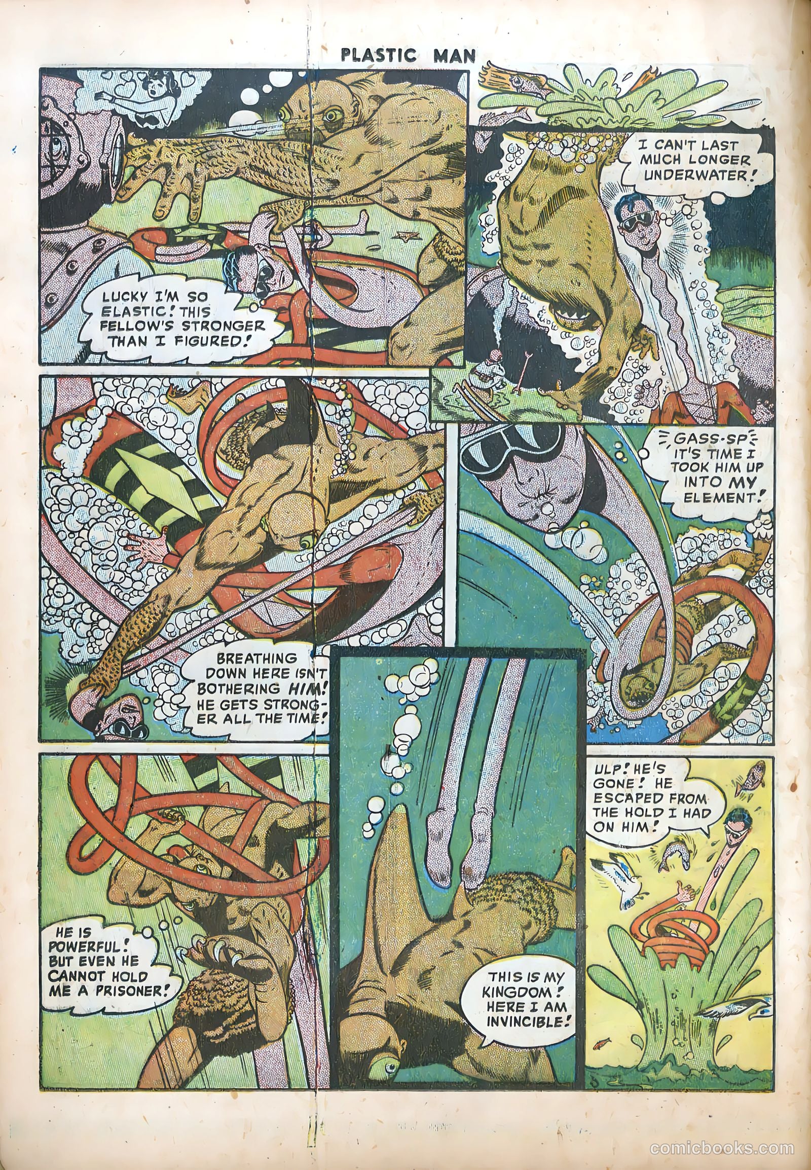 Plastic Man #12 (1948) — page 20 of 52