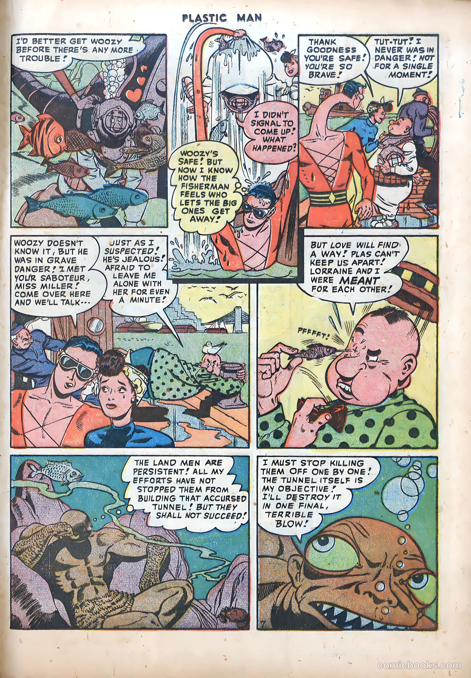 Plastic Man #12 (1948) — page 21 of 52