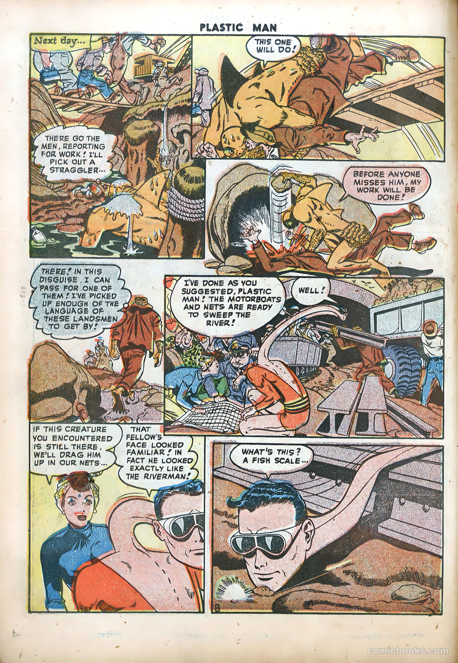 Plastic Man #12 (1948) — page 22 of 52