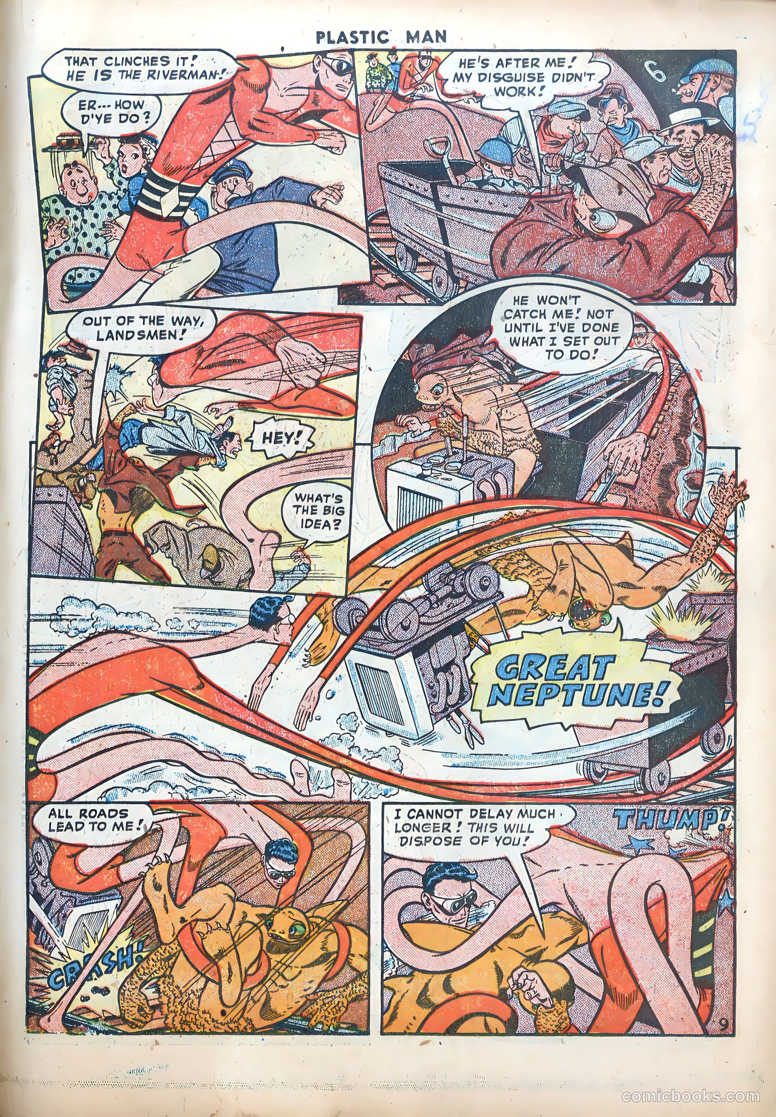 Plastic Man #12 (1948) — page 23 of 52