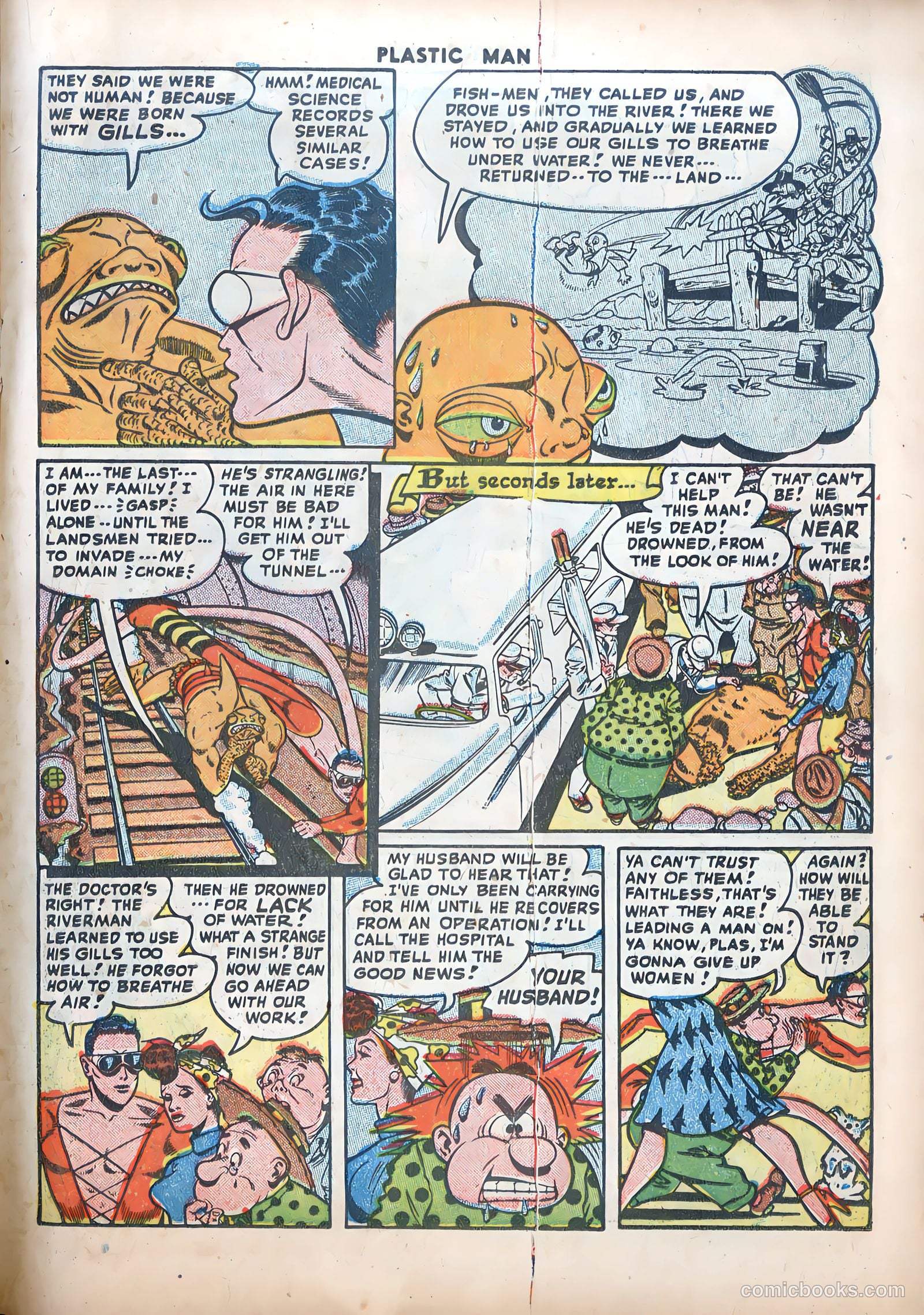Plastic Man #12 (1948) — page 25 of 52