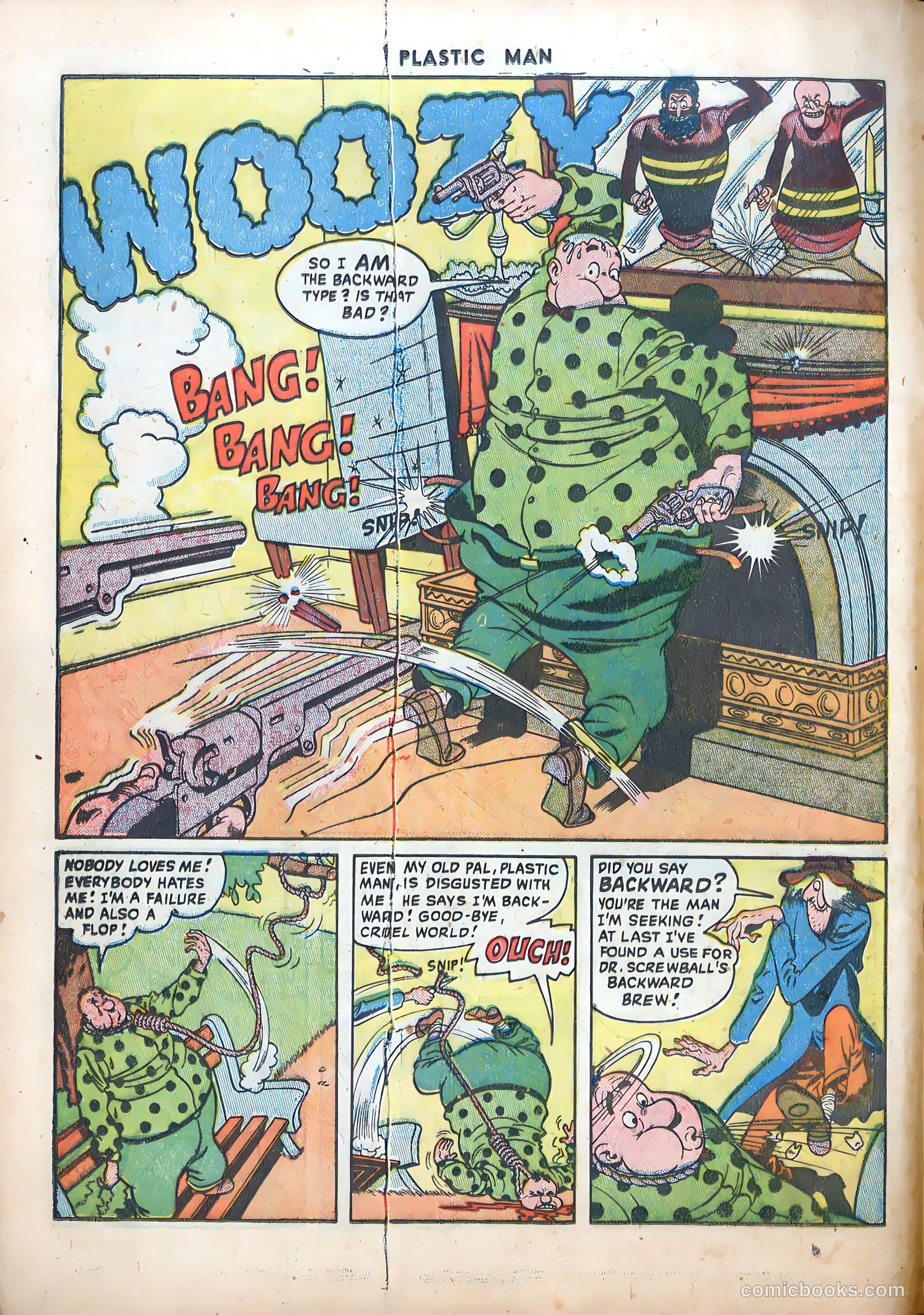 Plastic Man #12 (1948) — page 26 of 52