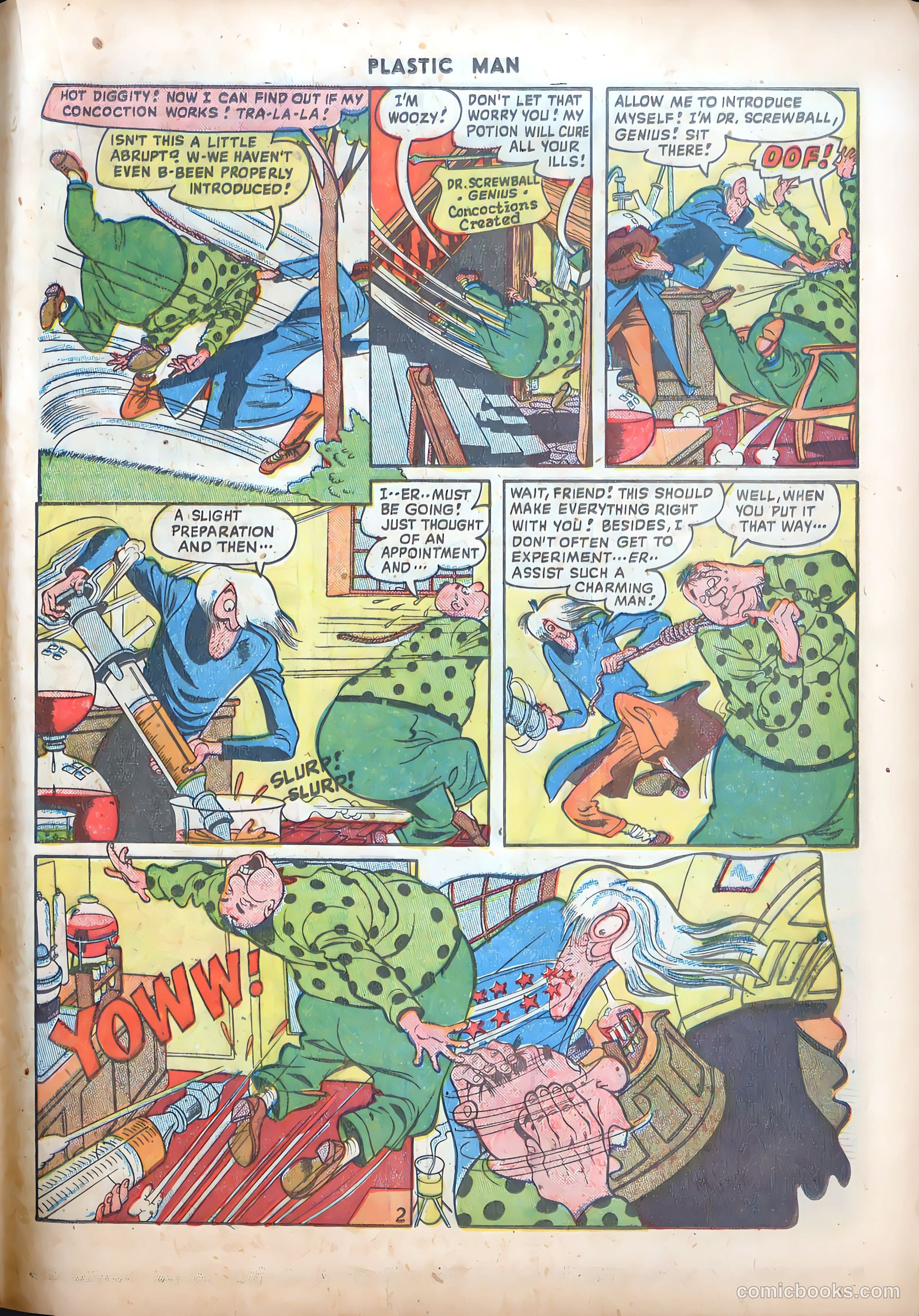 Plastic Man #12 (1948) — page 27 of 52