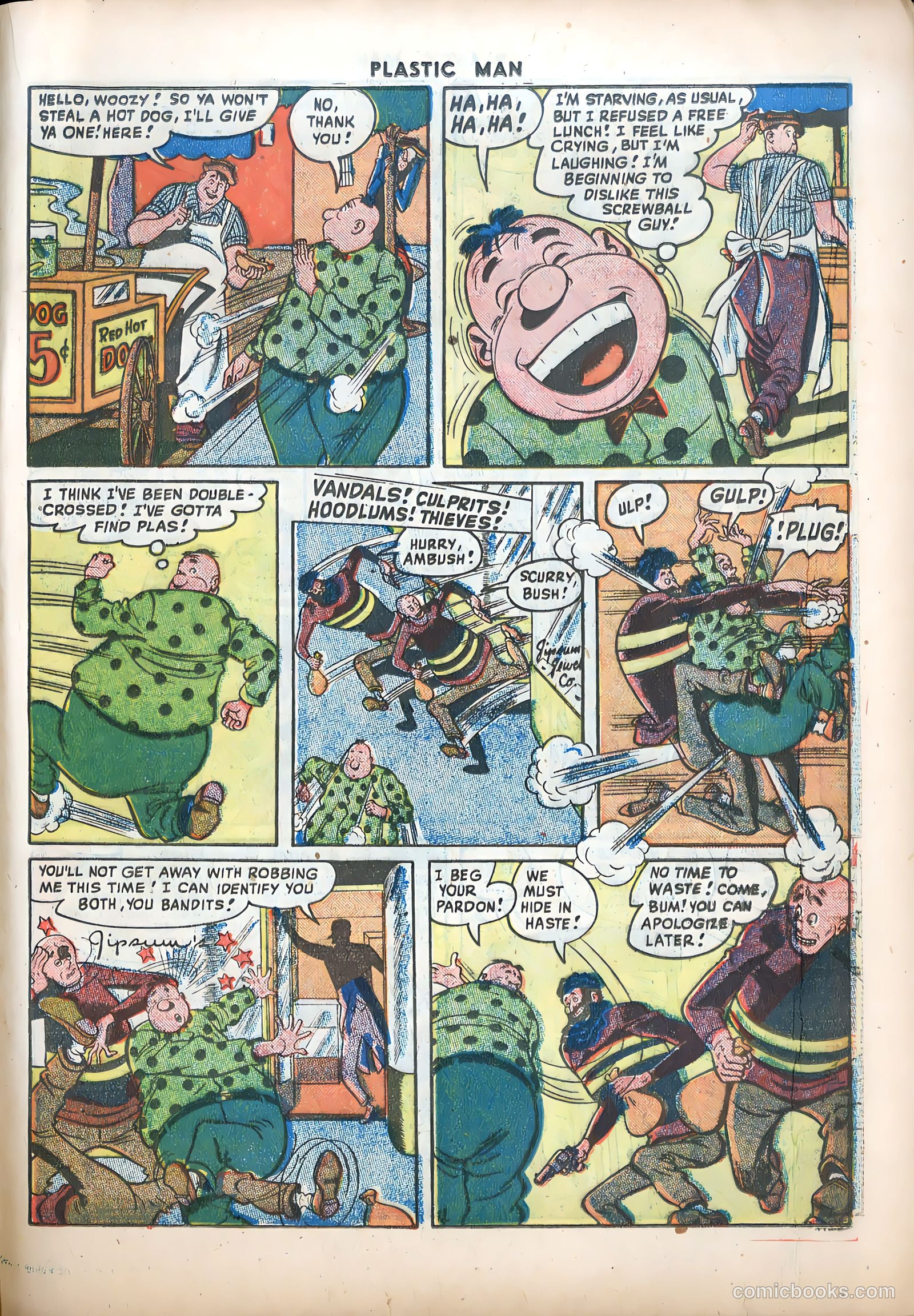 Plastic Man #12 (1948) — page 29 of 52
