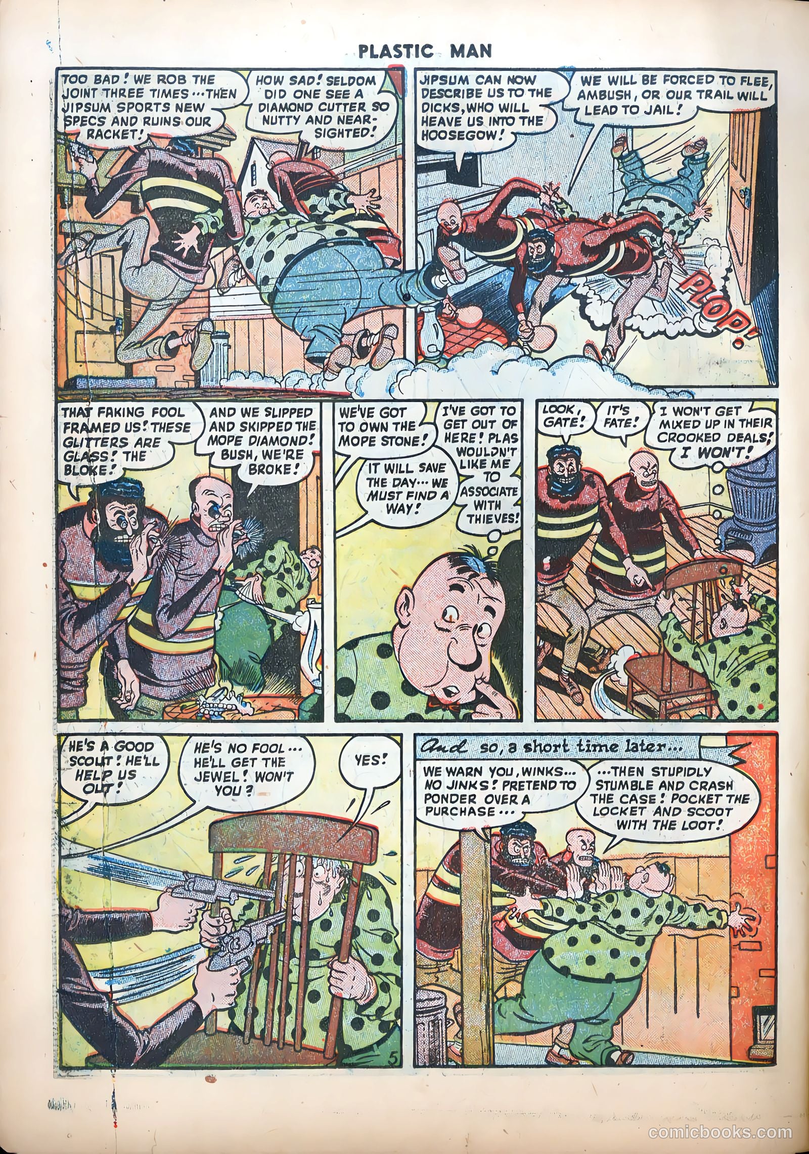 Plastic Man #12 (1948) — page 30 of 52