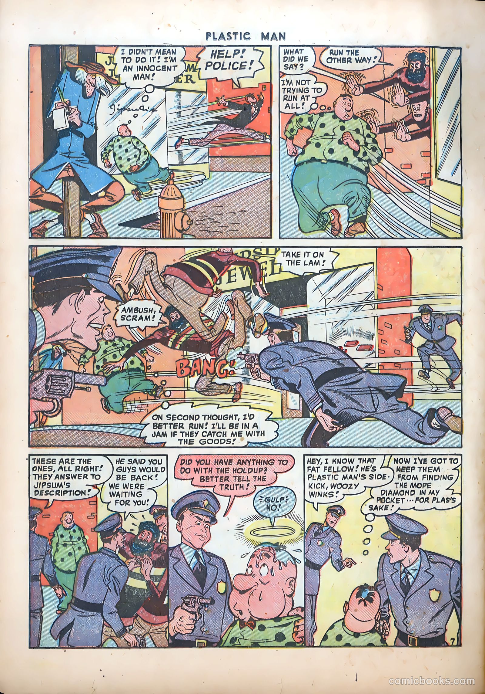 Plastic Man #12 (1948) — page 32 of 52