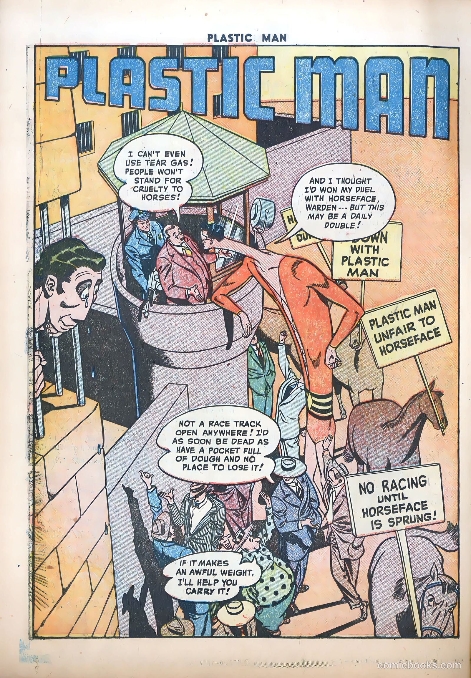 Plastic Man #12 (1948) — page 36 of 52