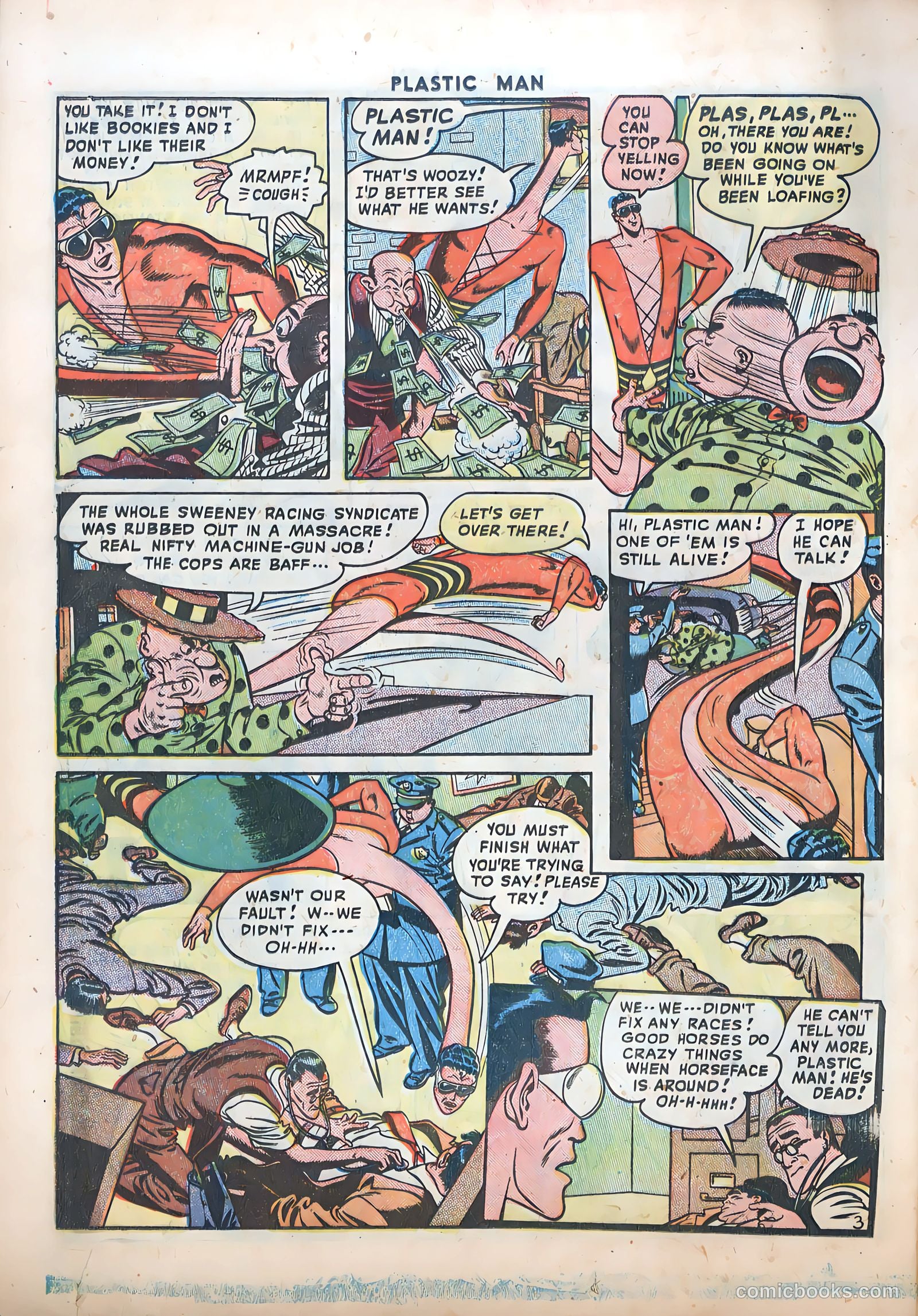 Plastic Man #12 (1948) — page 38 of 52