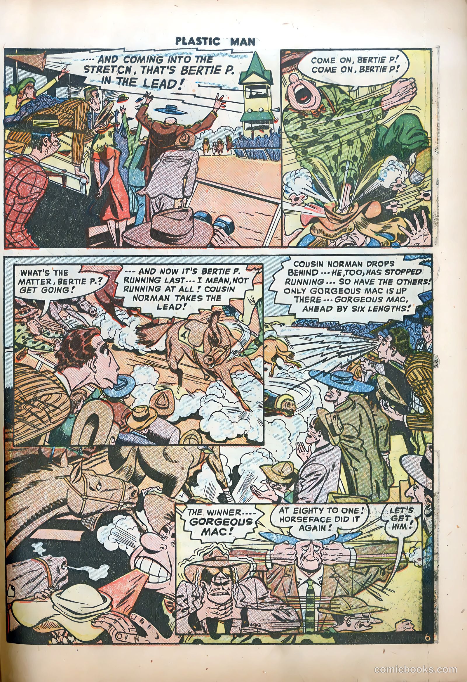 Plastic Man #12 (1948) — page 41 of 52
