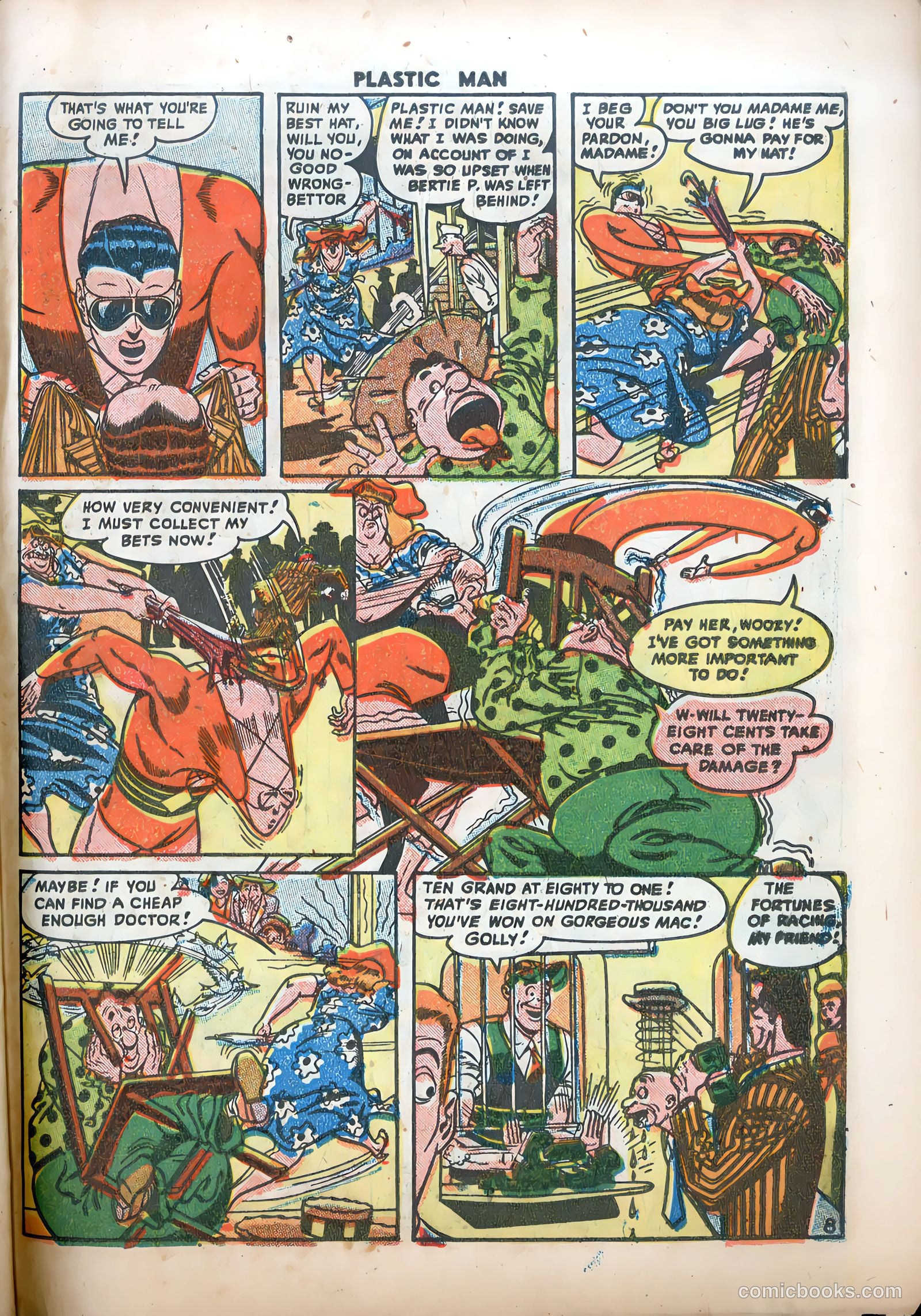 Plastic Man #12 (1948) — page 43 of 52