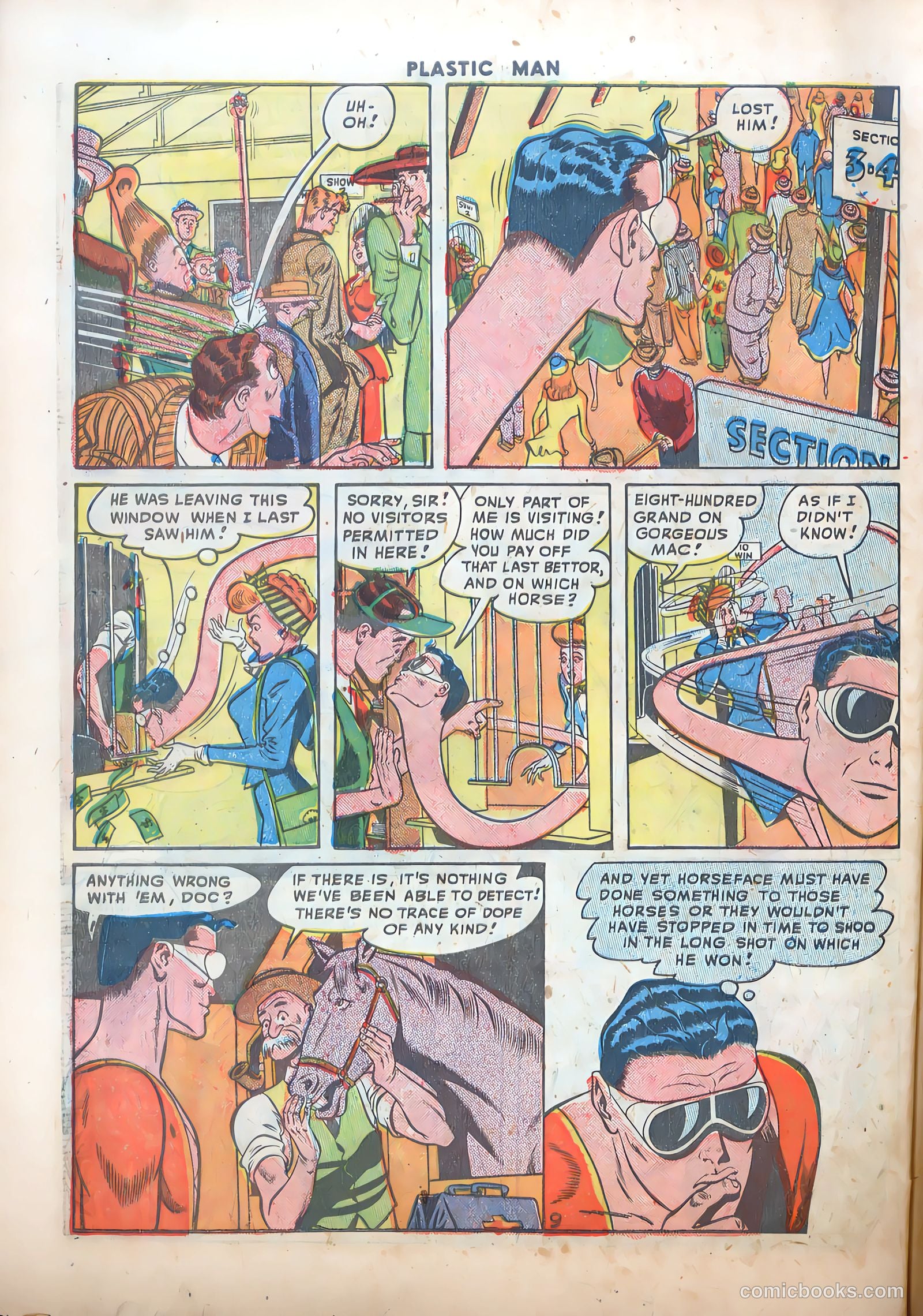 Plastic Man #12 (1948) — page 44 of 52