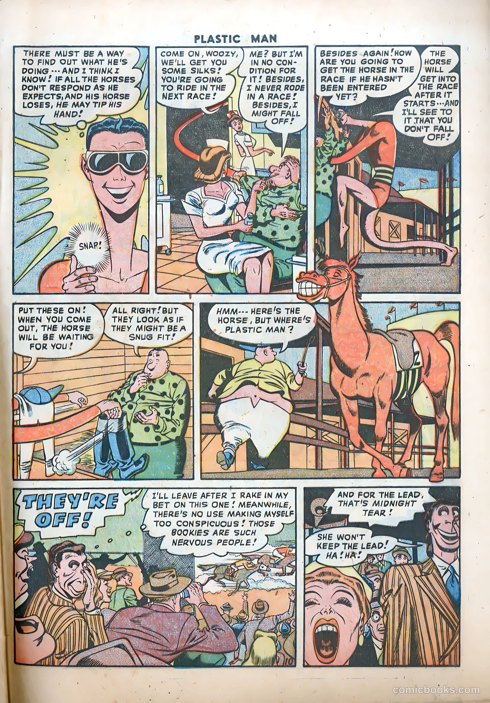 Plastic Man #12 (1948) — page 45 of 52
