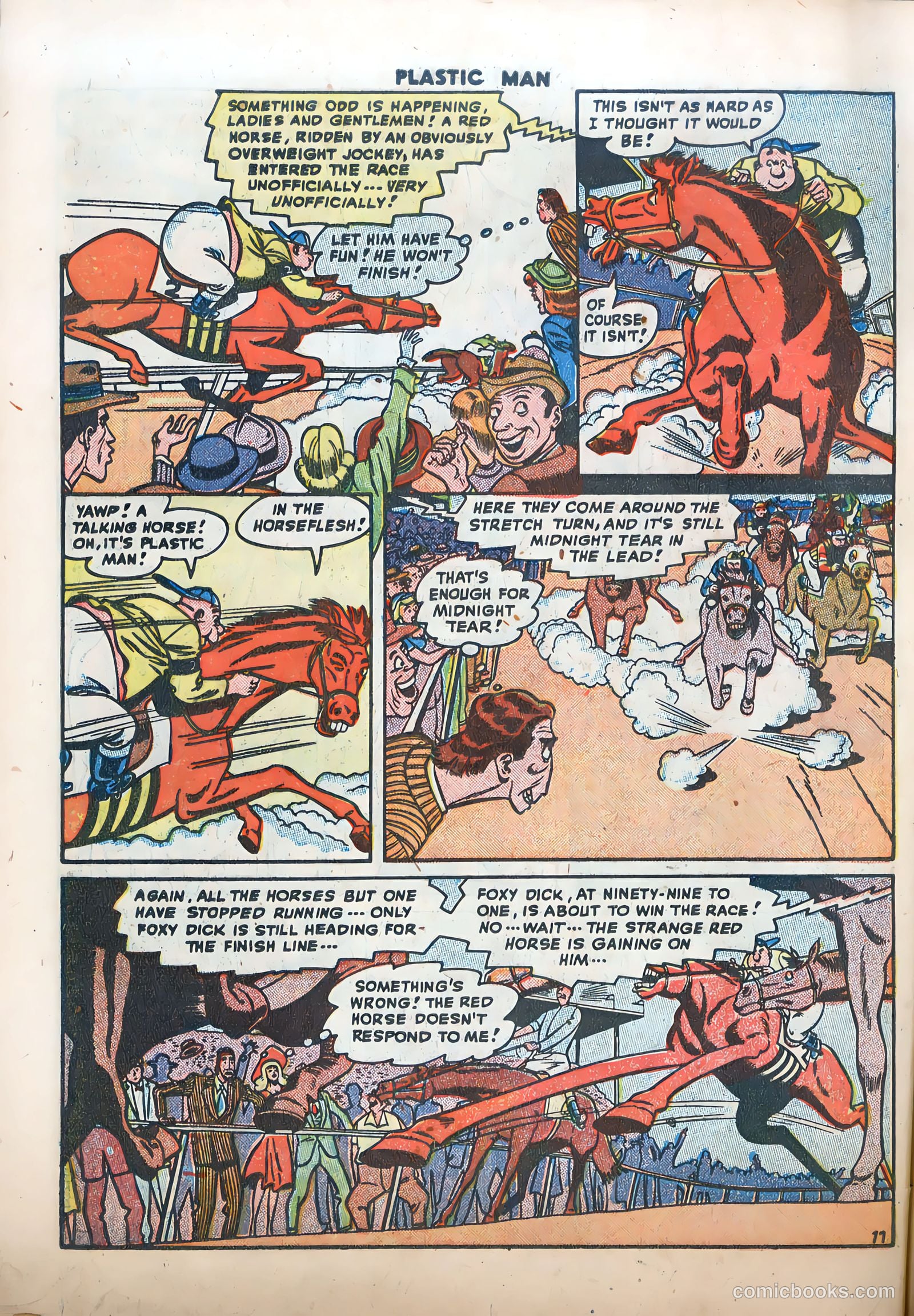 Plastic Man #12 (1948) — page 46 of 52