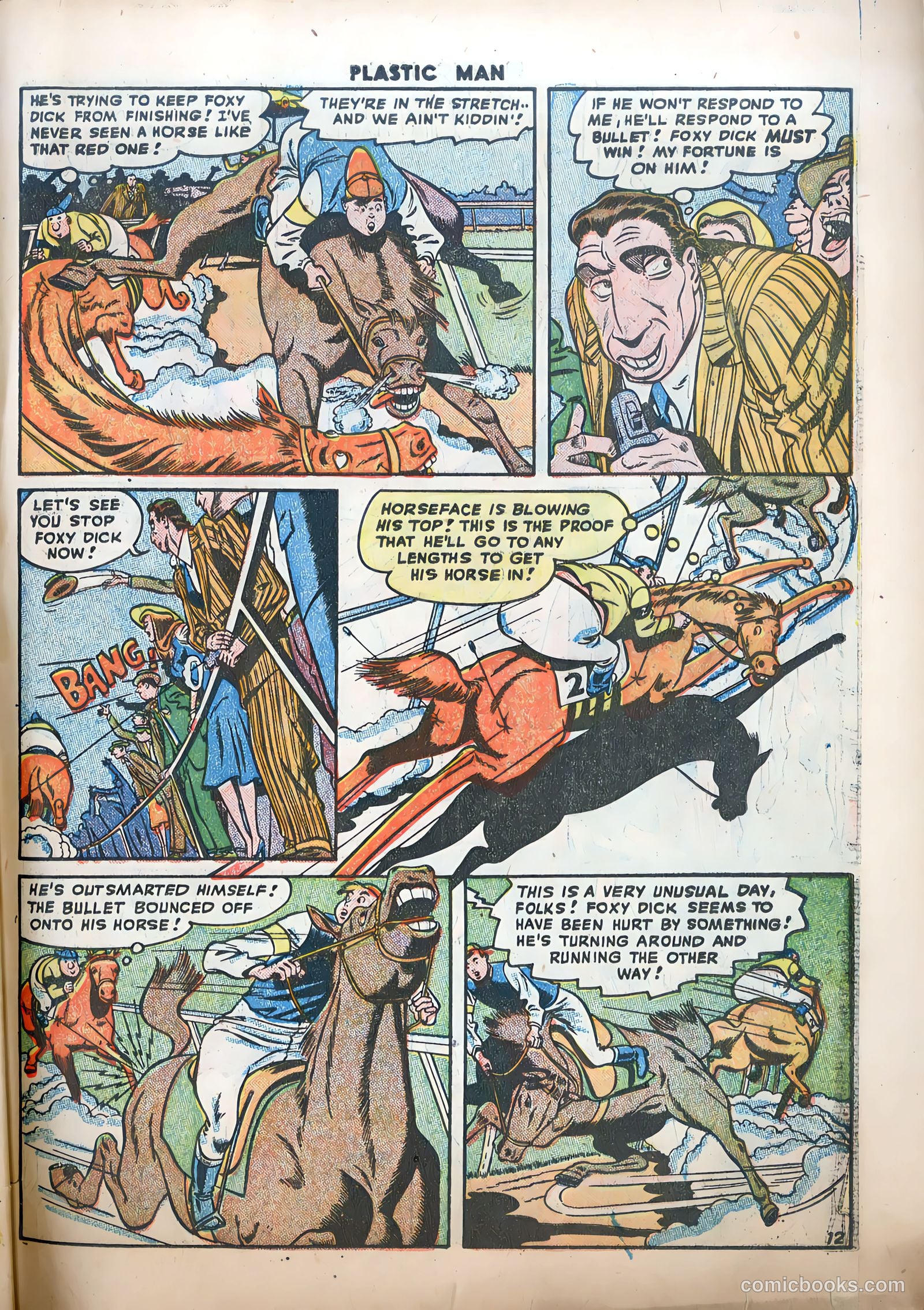 Plastic Man #12 (1948) — page 47 of 52