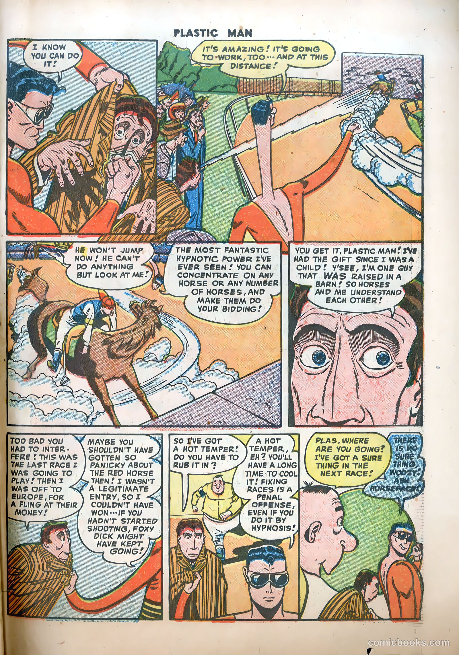 Plastic Man #12 (1948) — page 49 of 52