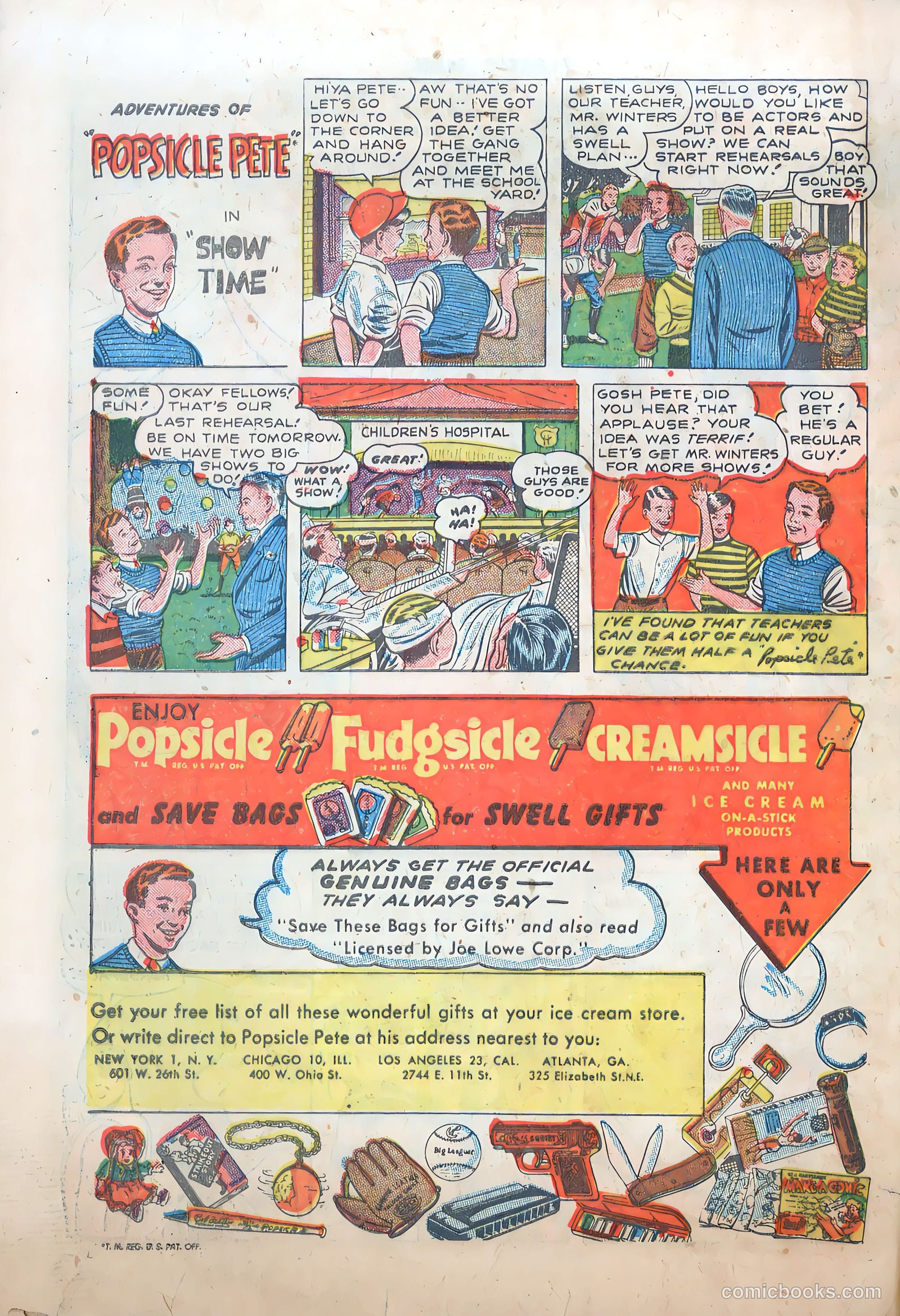 Plastic Man #12 (1948) — page 50 of 52