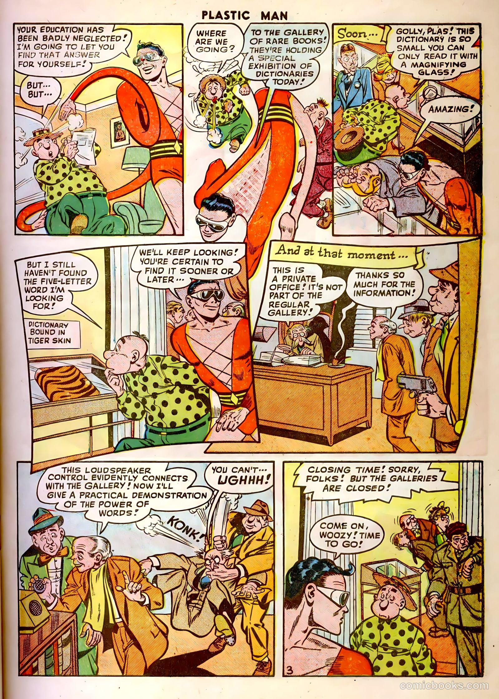 Plastic Man #14 (1948) — page 5 of 52