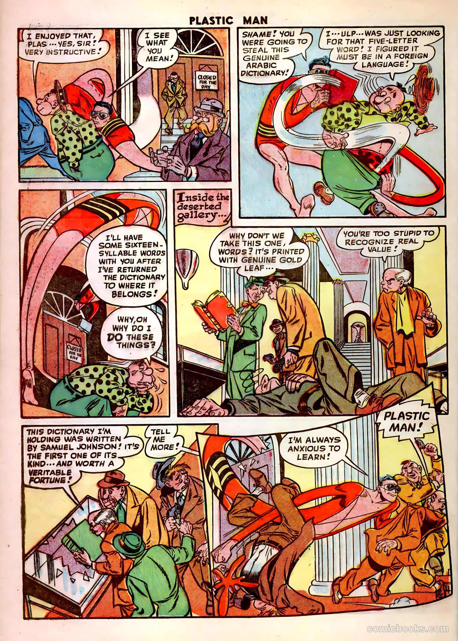 Plastic Man #14 (1948) — page 6 of 52
