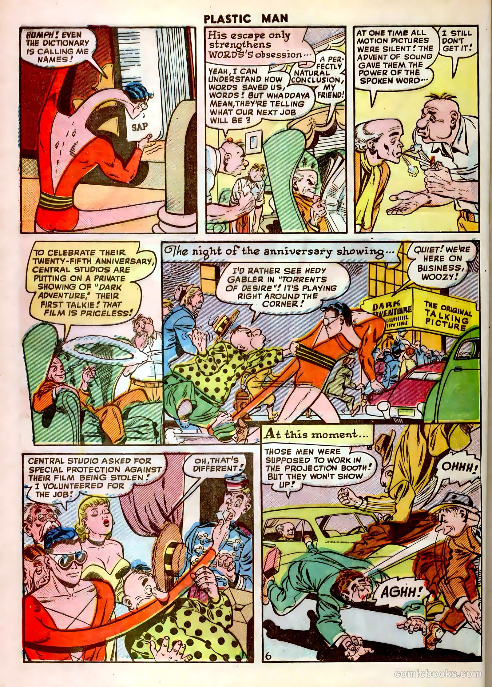 Plastic Man #14 (1948) — page 8 of 52