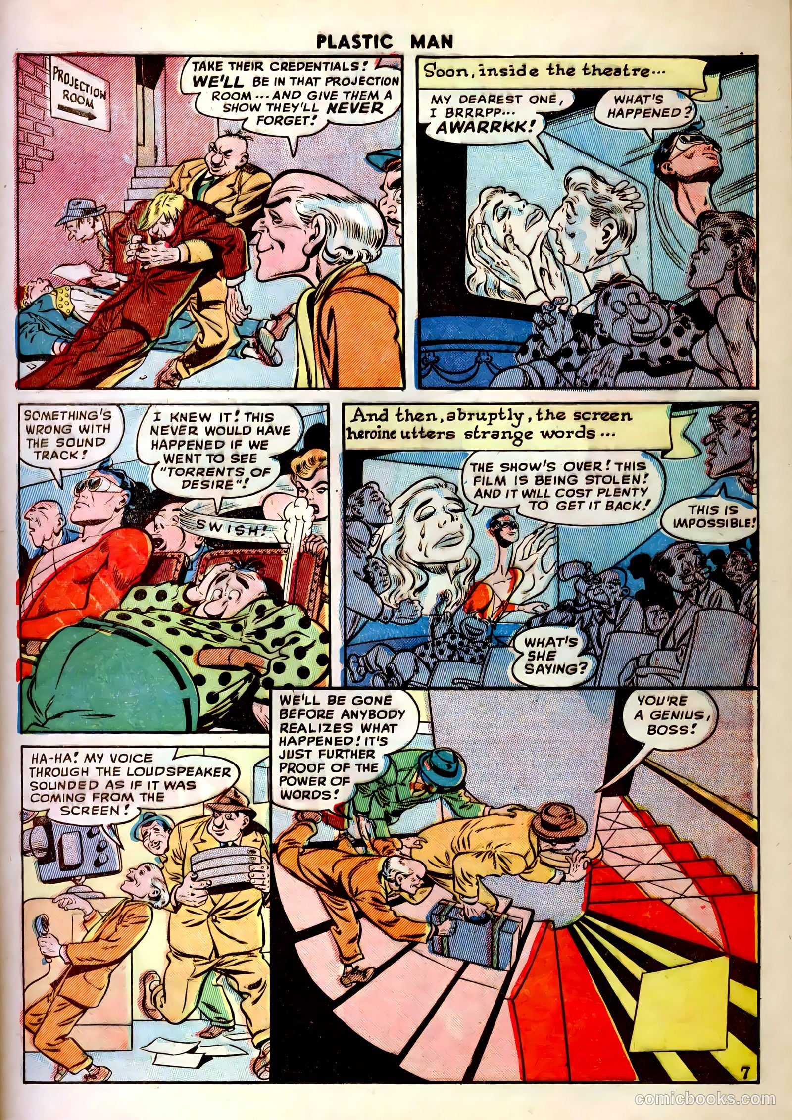 Plastic Man #14 (1948) — page 9 of 52