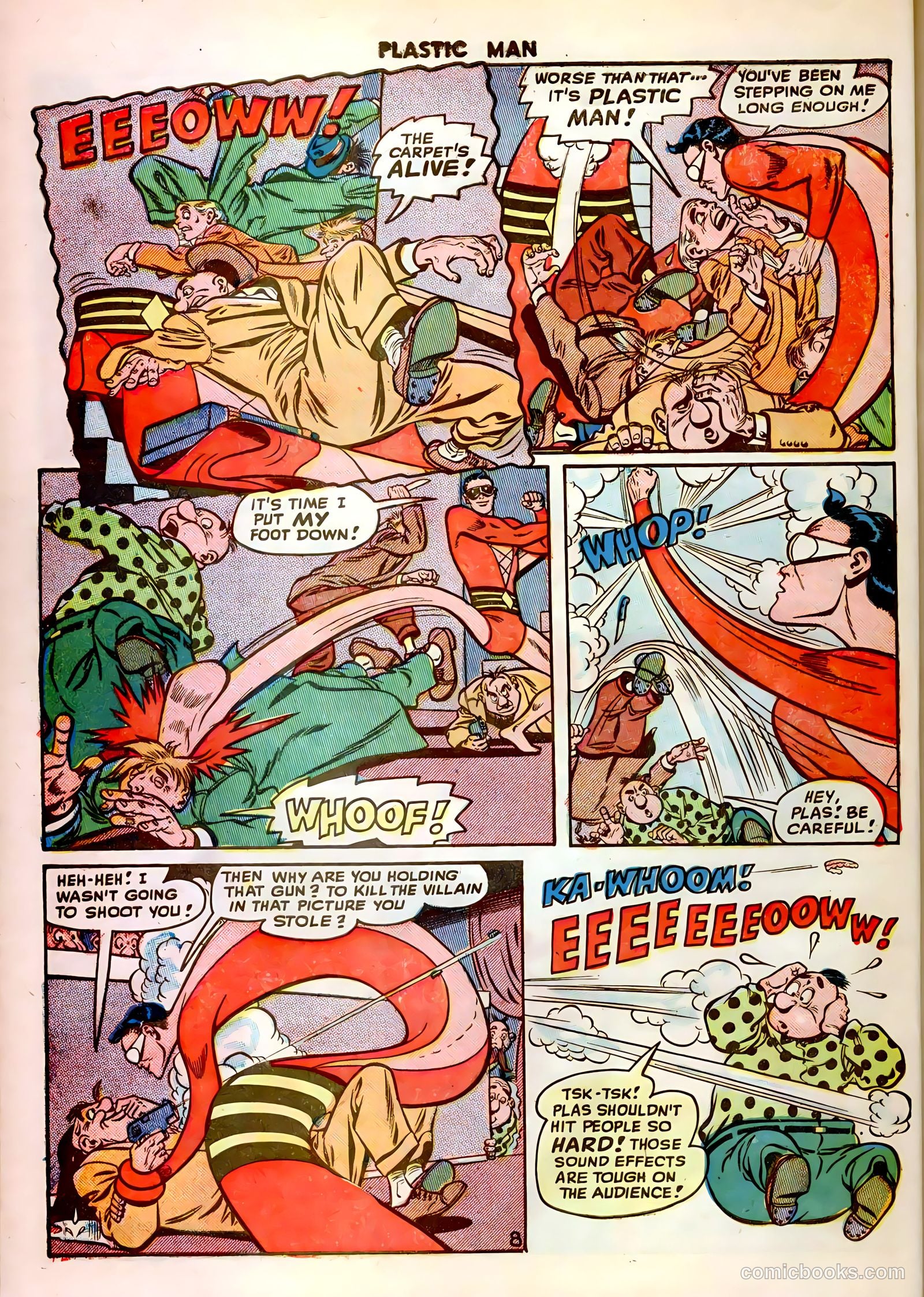 Plastic Man #14 (1948) — page 10 of 52