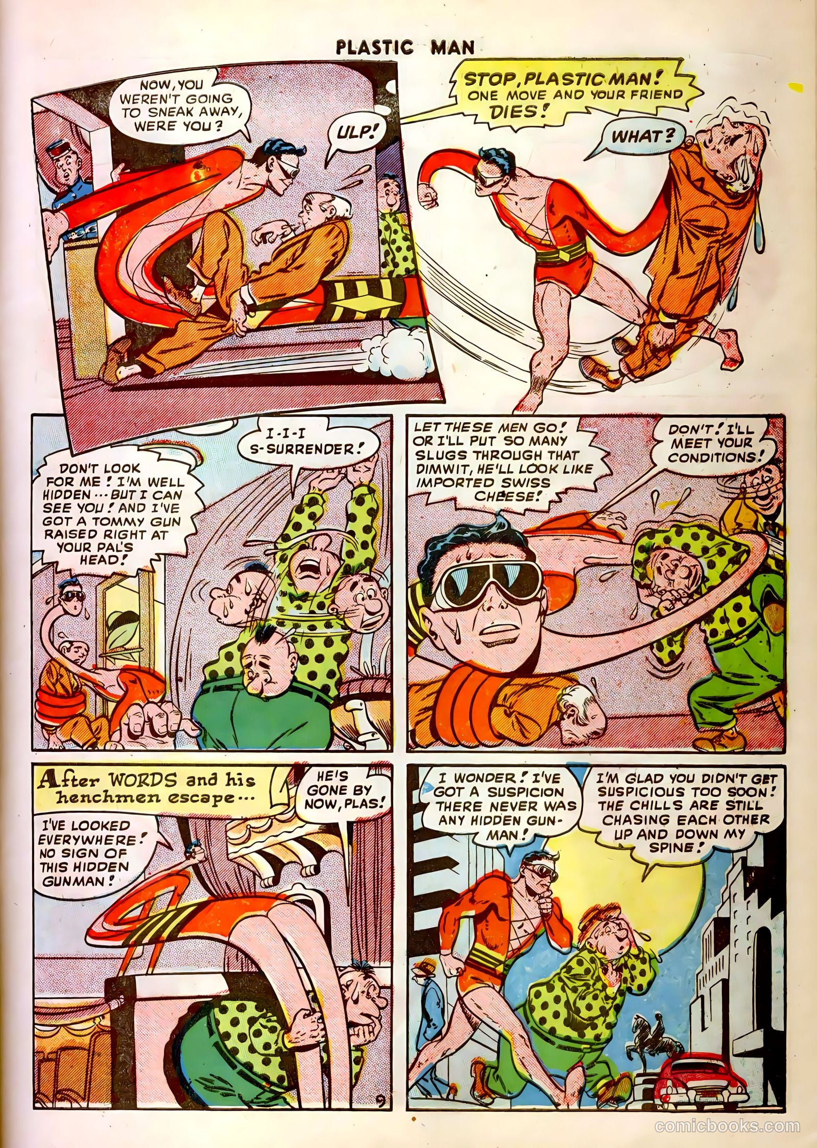 Plastic Man #14 (1948) — page 11 of 52