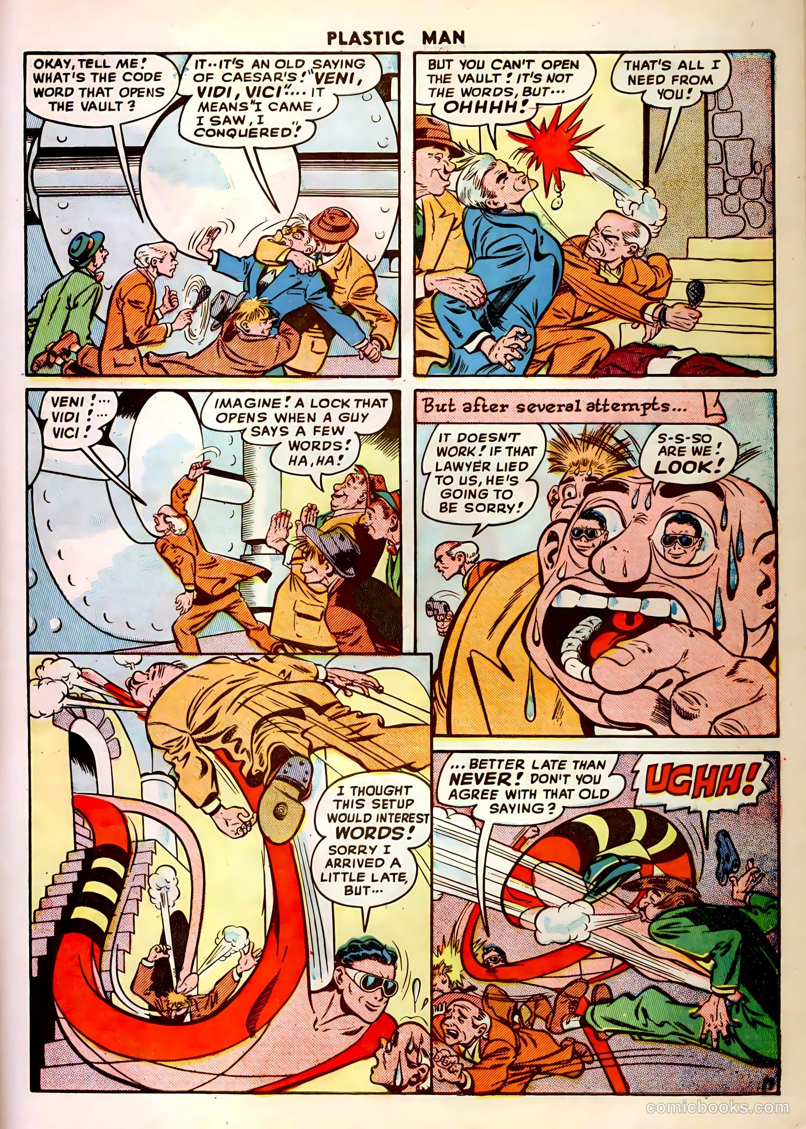 Plastic Man #14 (1948) — page 13 of 52