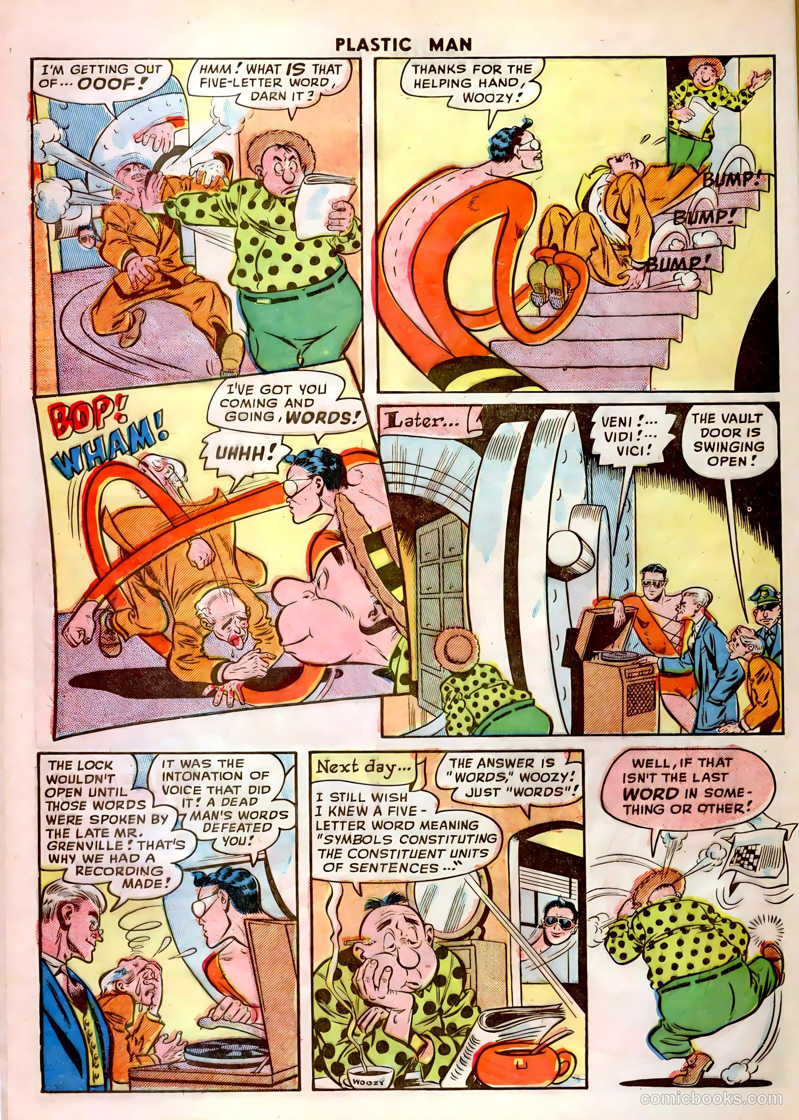 Plastic Man #14 (1948) — page 14 of 52