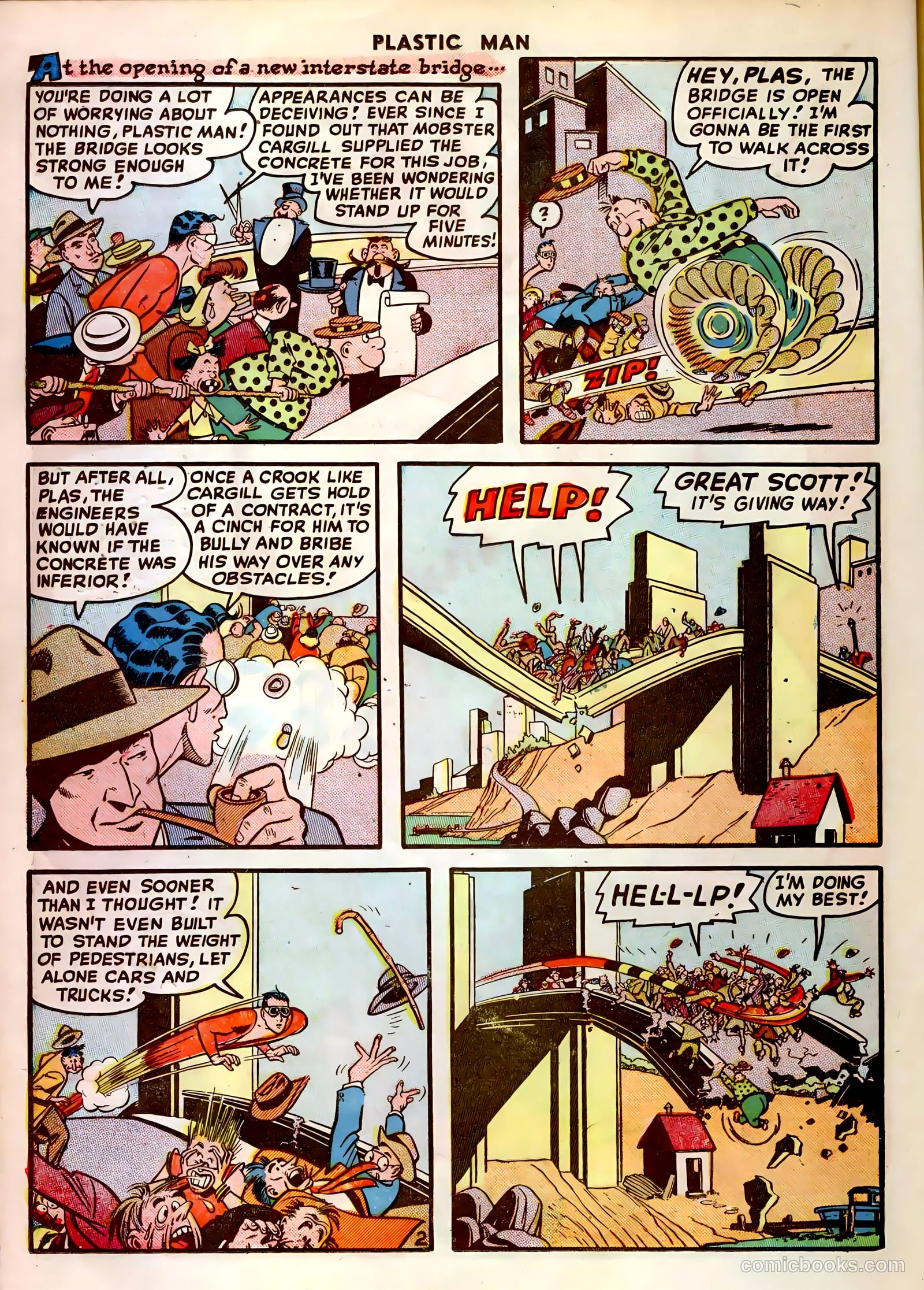 Plastic Man #14 (1948) — page 16 of 52
