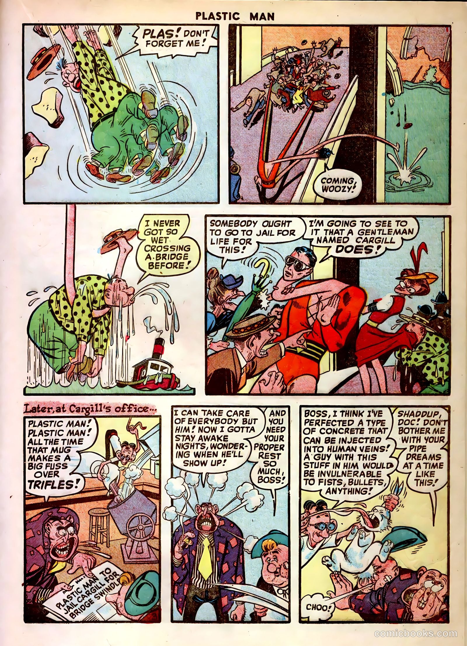 Plastic Man #14 (1948) — page 17 of 52