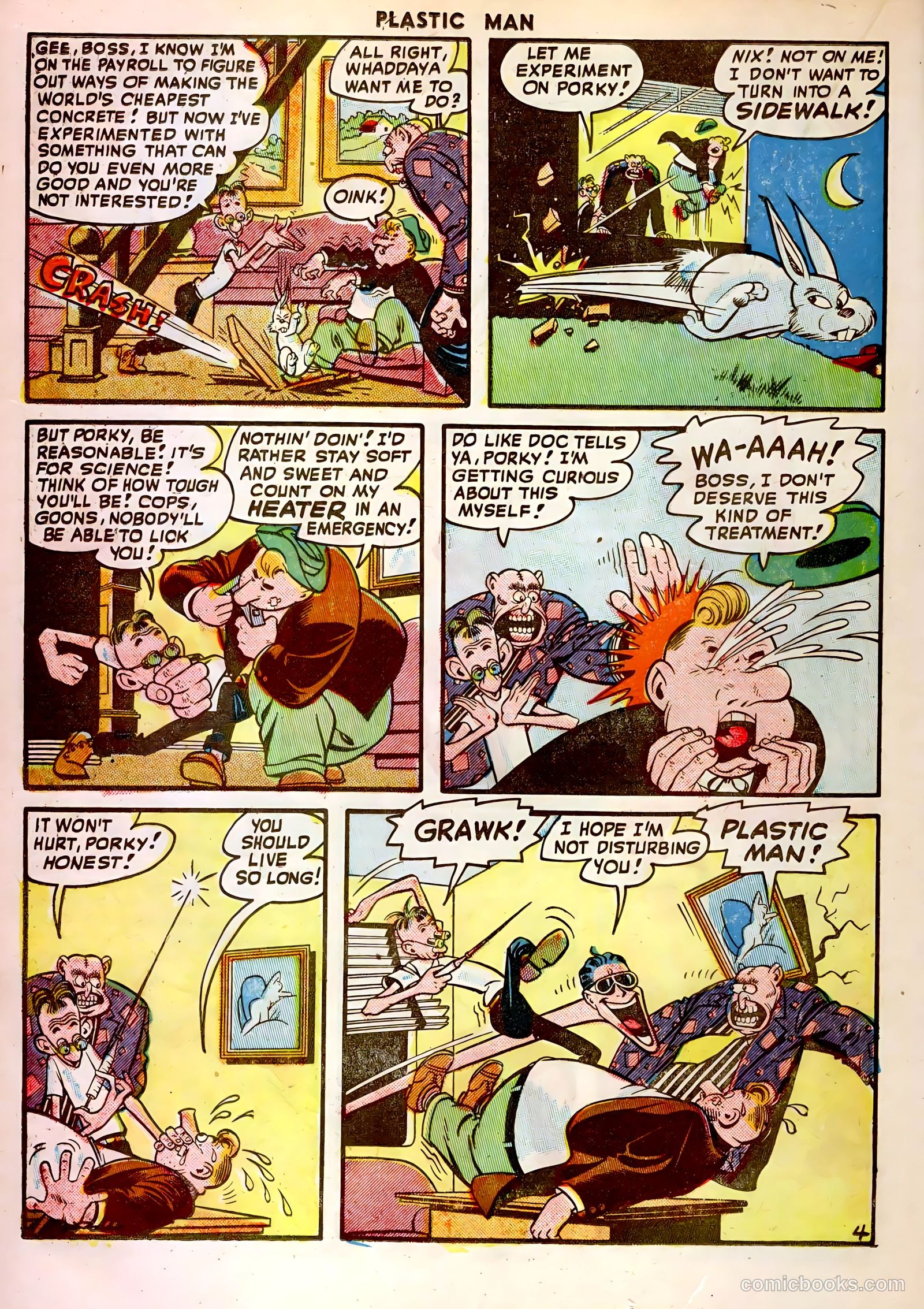 Plastic Man #14 (1948) — page 18 of 52