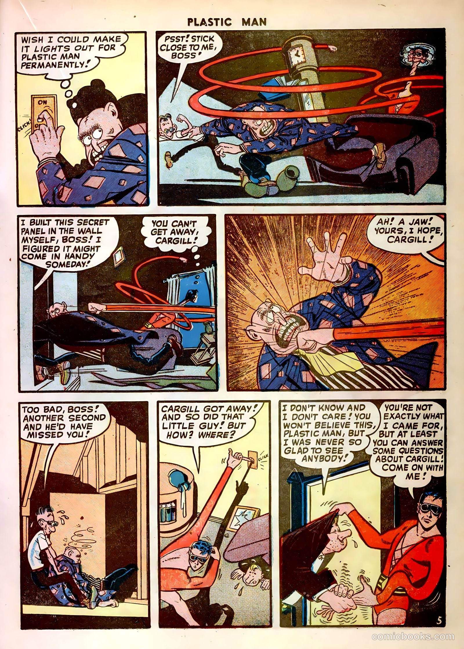 Plastic Man #14 (1948) — page 19 of 52