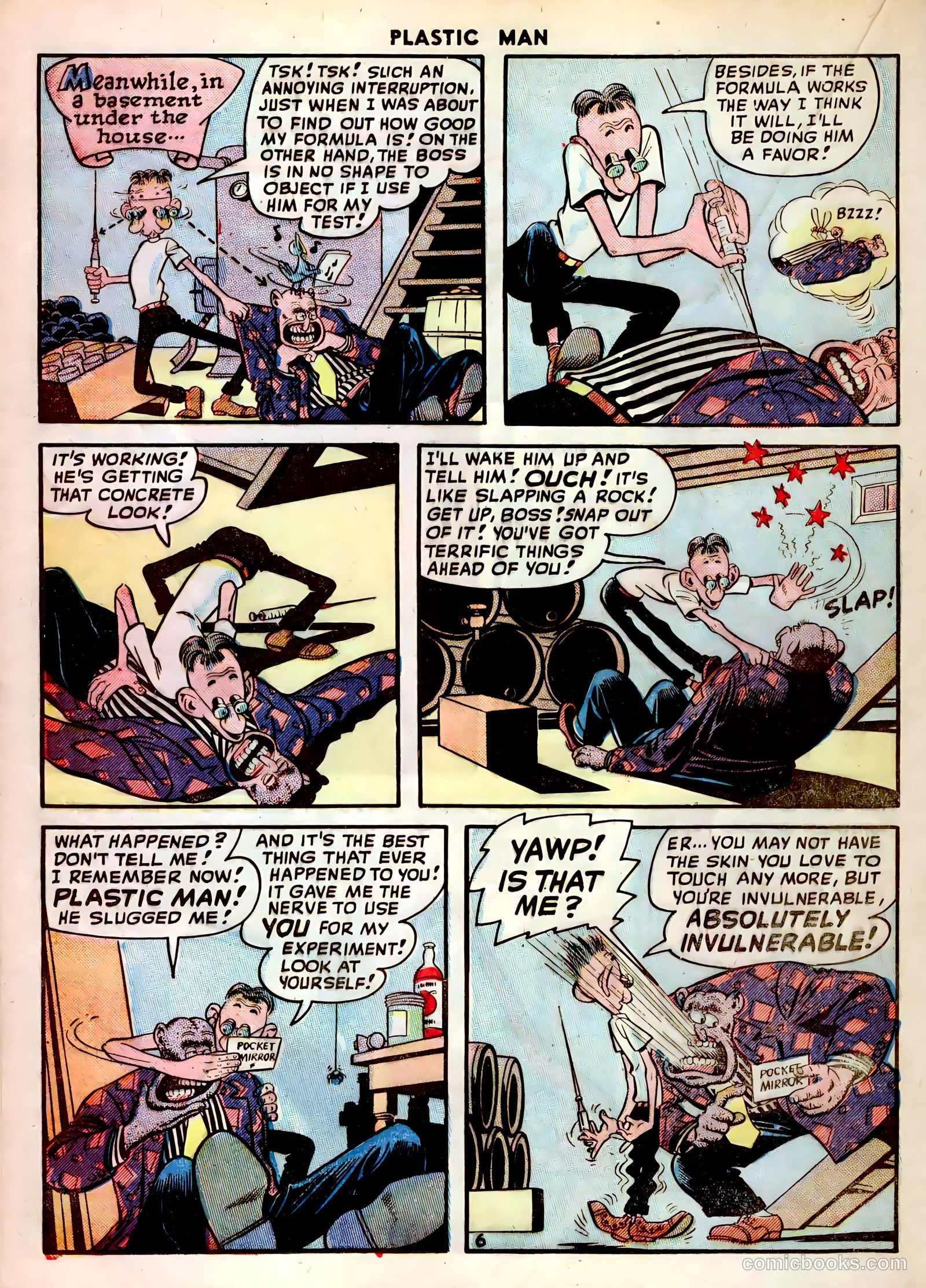 Plastic Man #14 (1948) — page 20 of 52