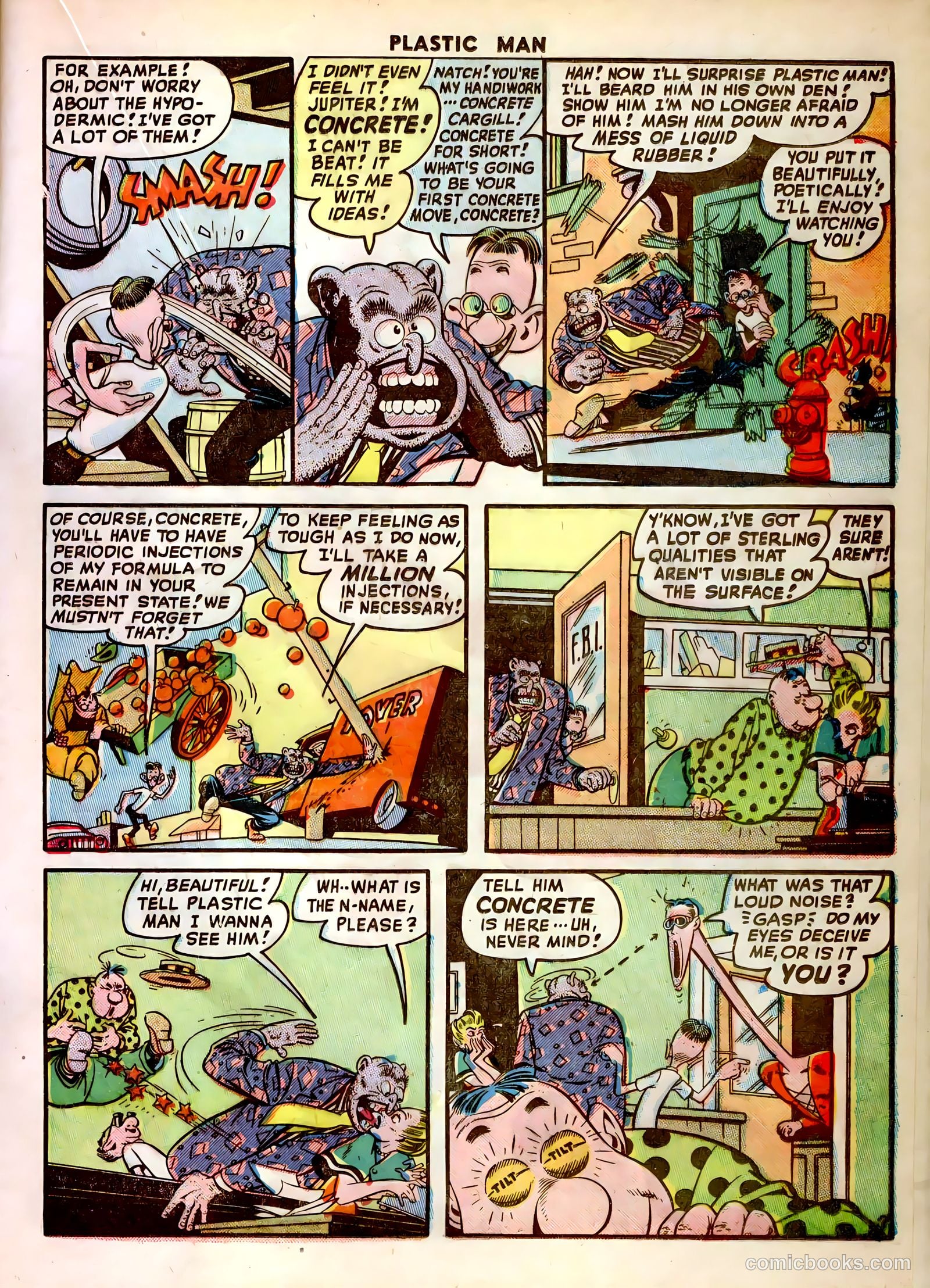 Plastic Man #14 (1948) — page 21 of 52