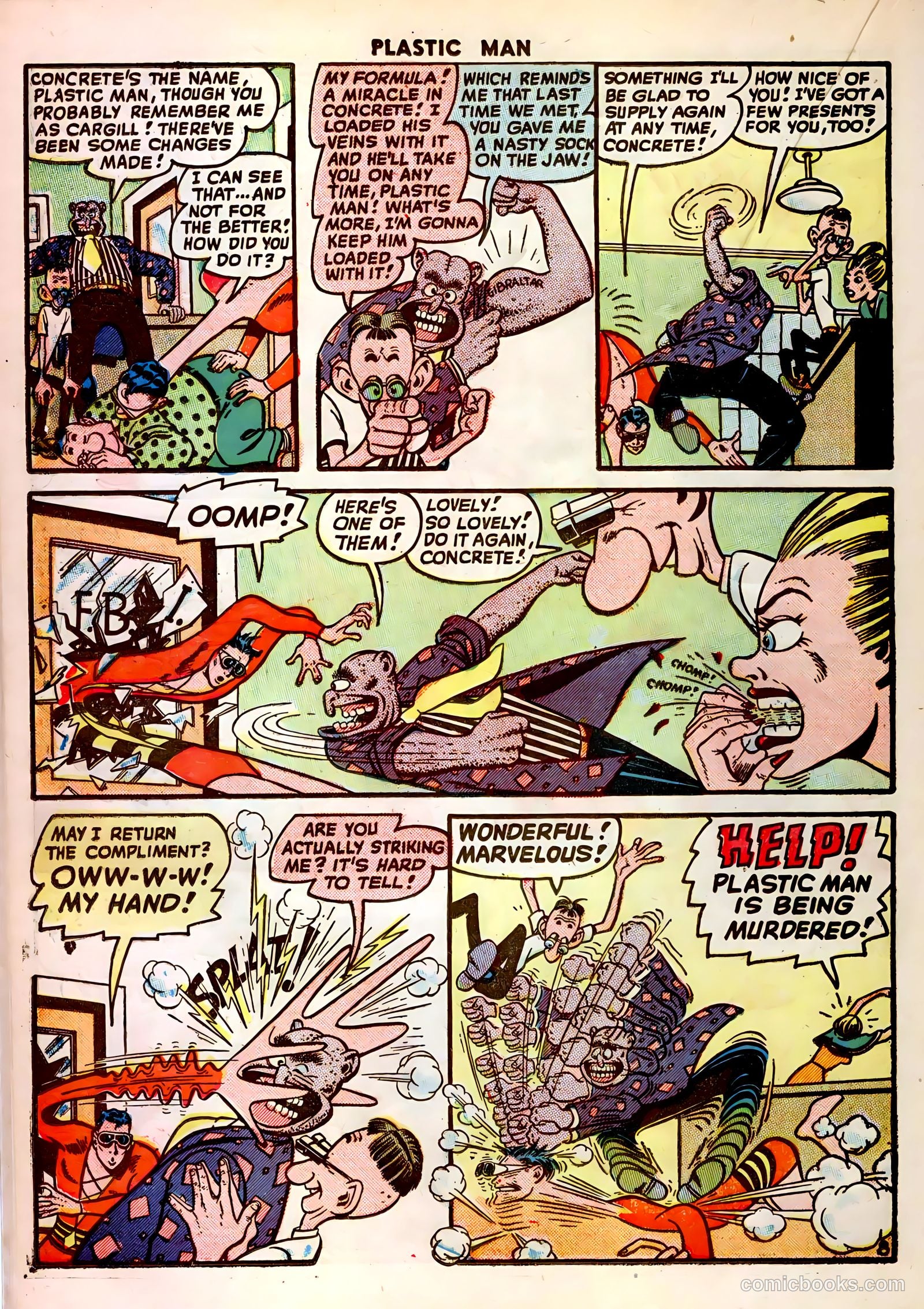 Plastic Man #14 (1948) — page 22 of 52