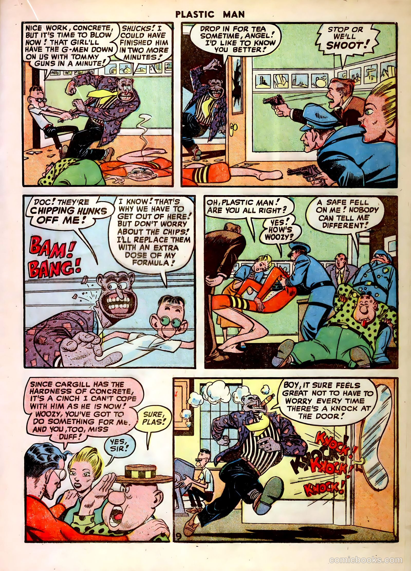 Plastic Man #14 (1948) — page 23 of 52