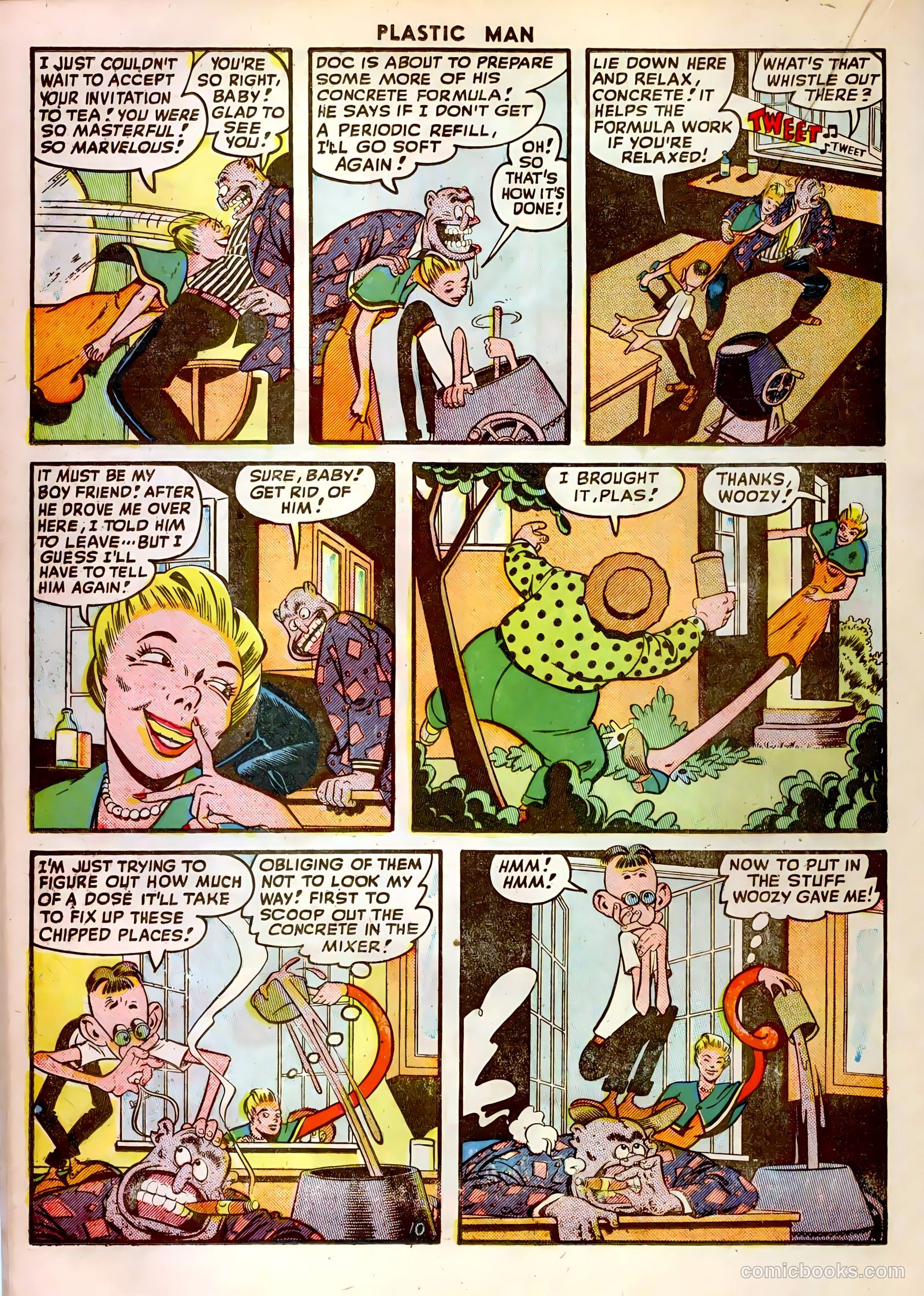 Plastic Man #14 (1948) — page 24 of 52