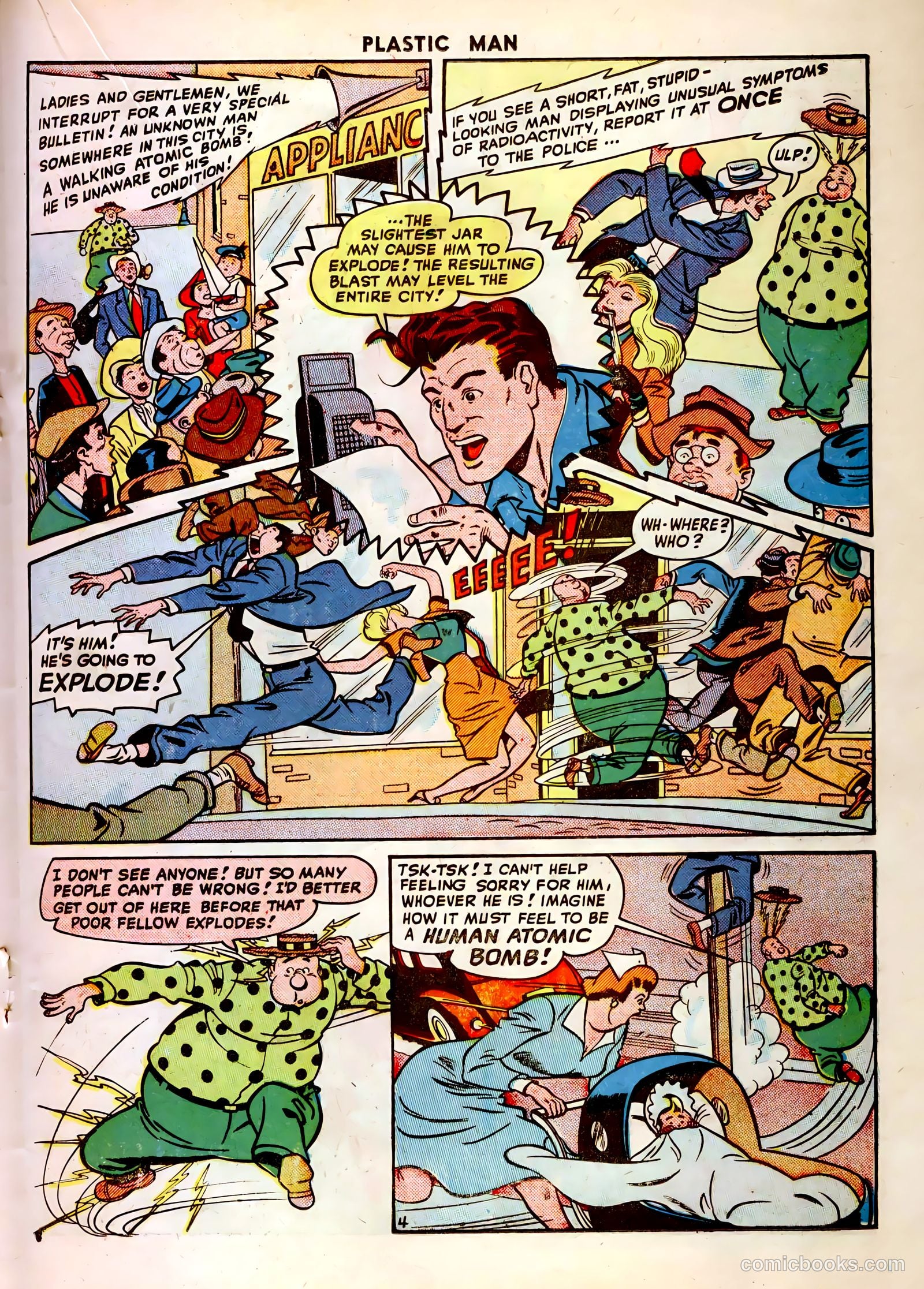 Plastic Man #14 (1948) — page 29 of 52