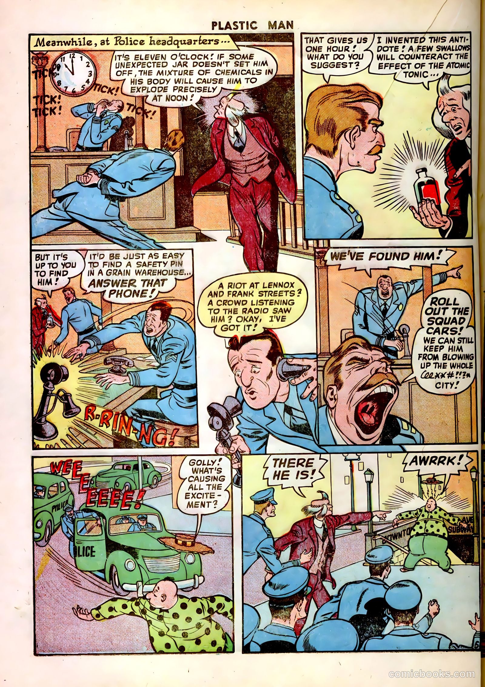Plastic Man #14 (1948) — page 30 of 52