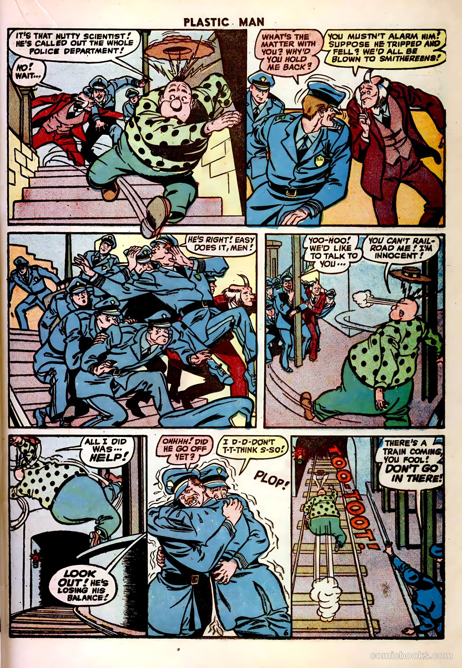 Plastic Man #14 (1948) — page 31 of 52