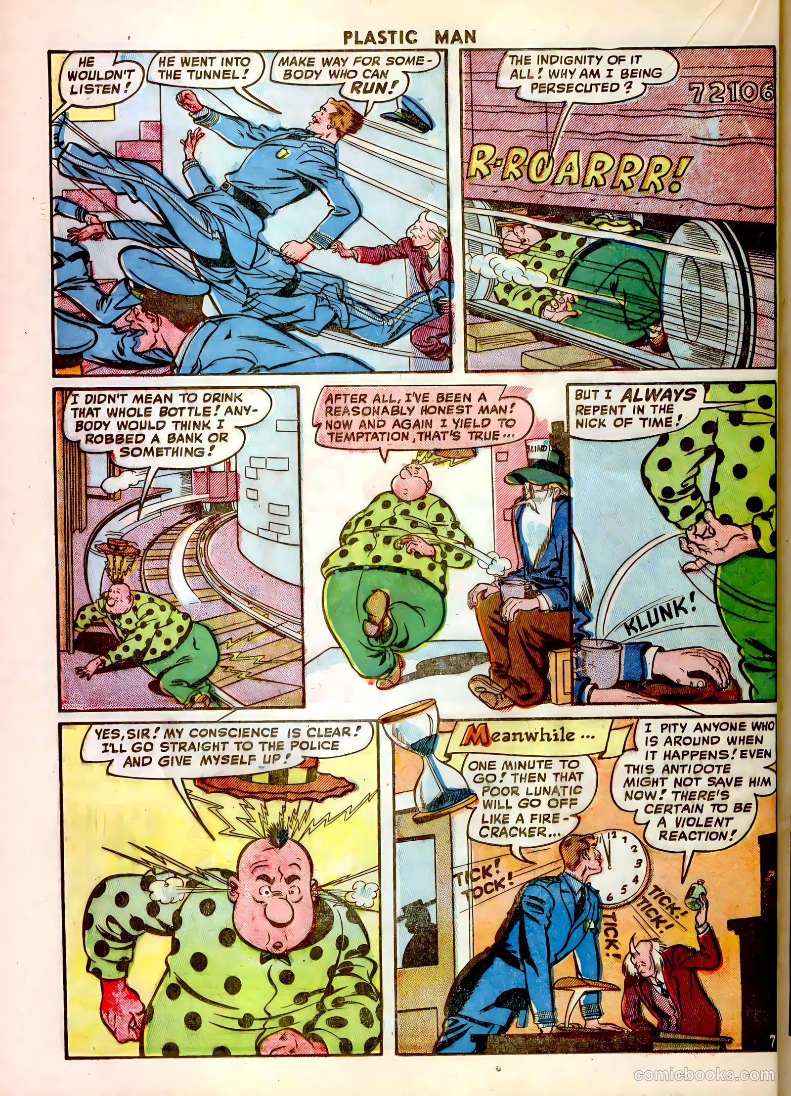 Plastic Man #14 (1948) — page 32 of 52
