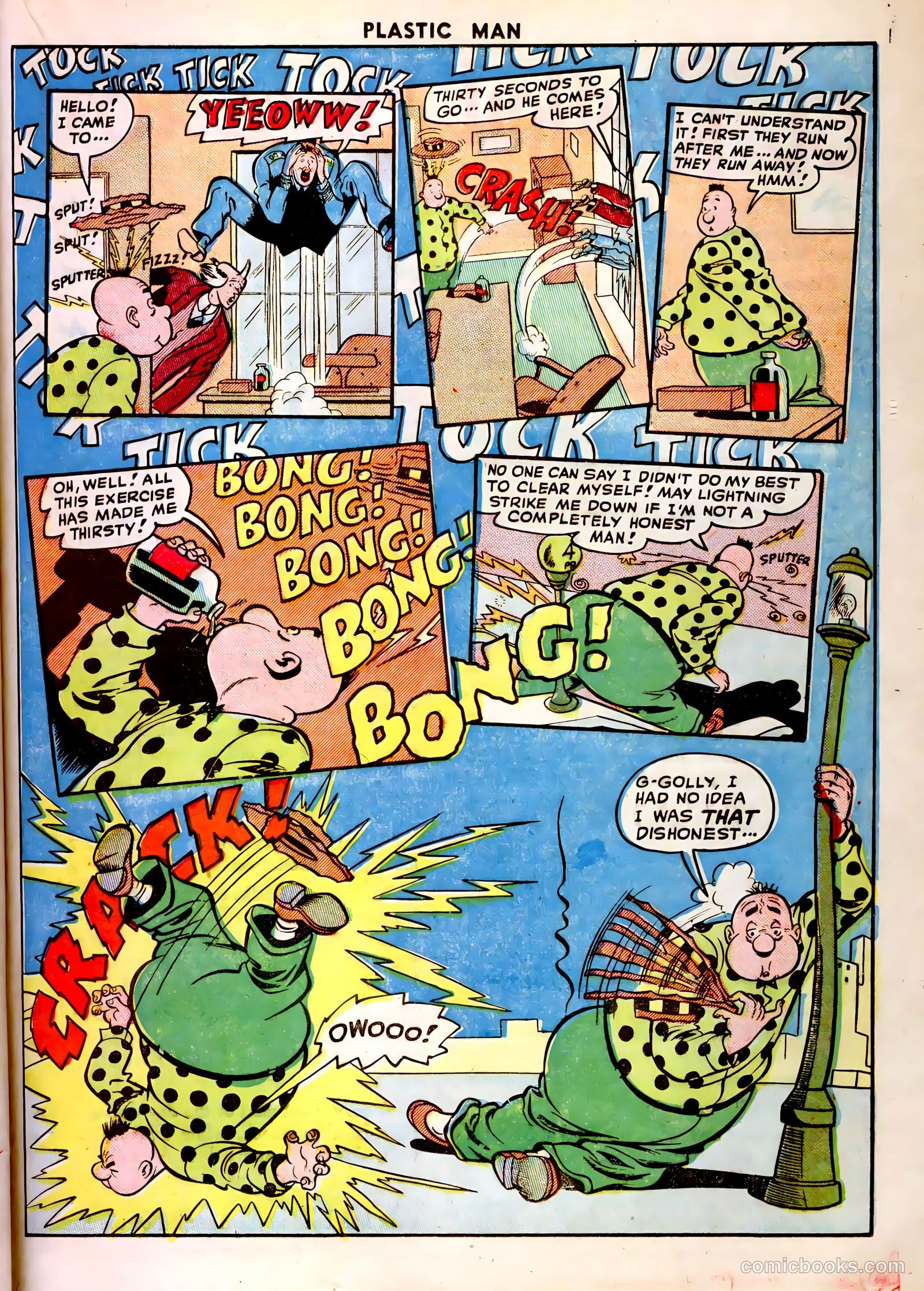 Plastic Man #14 (1948) — page 33 of 52