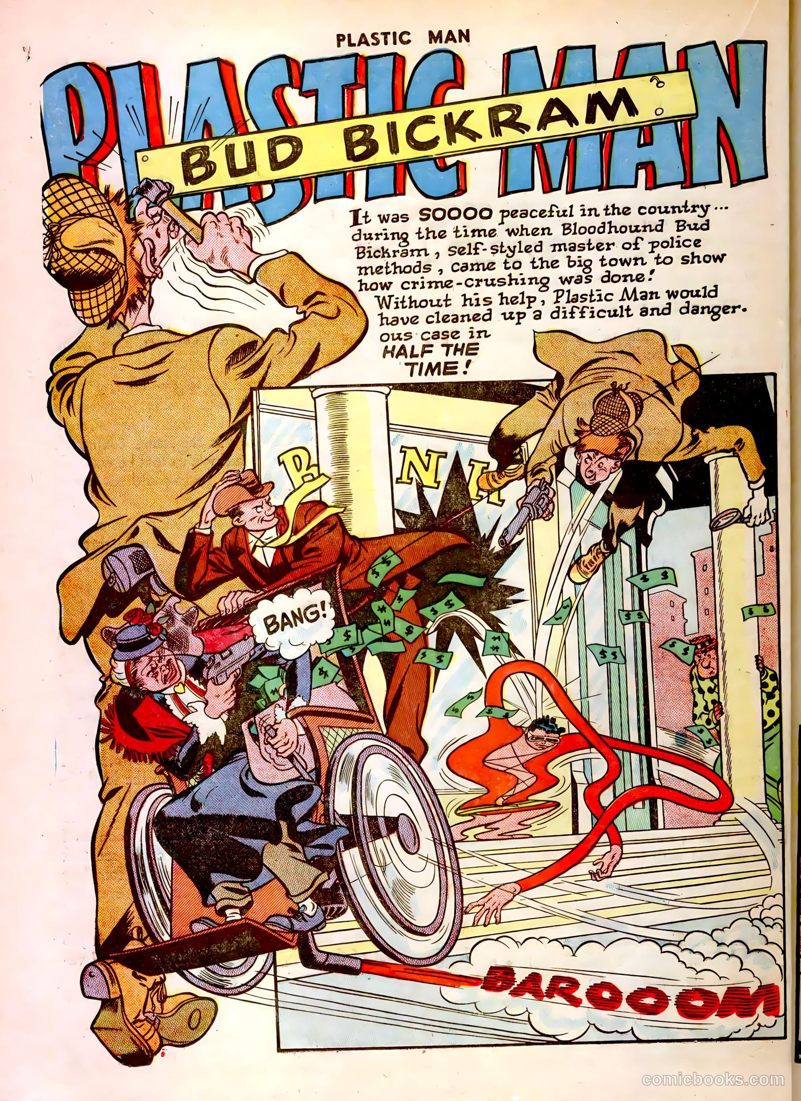 Plastic Man #14 (1948) — page 36 of 52