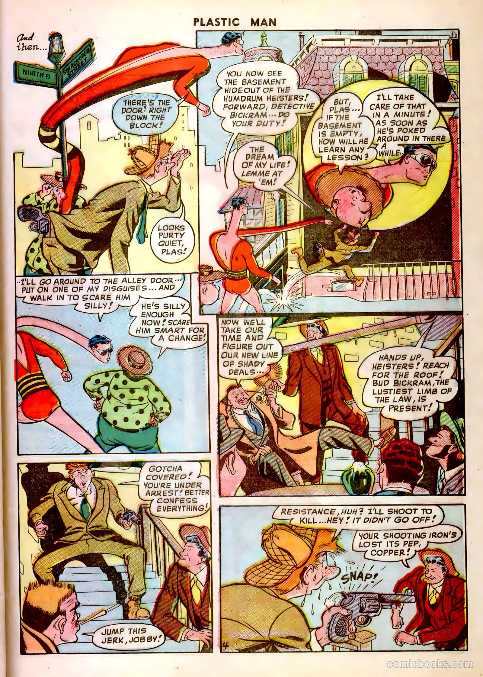 Plastic Man #14 (1948) — page 39 of 52