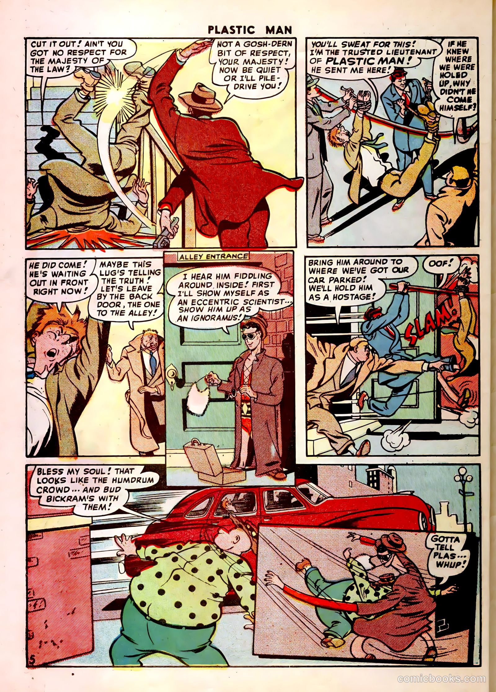 Plastic Man #14 (1948) — page 40 of 52